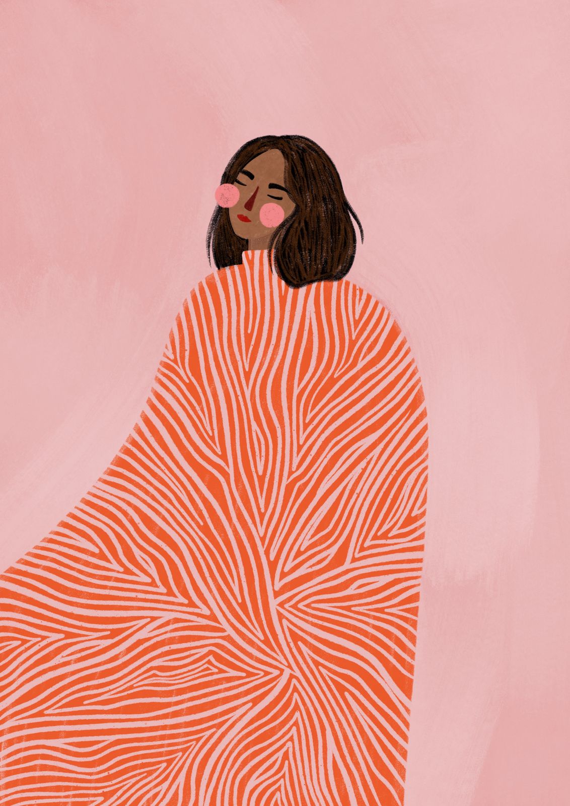 Poster - Woman in Orange