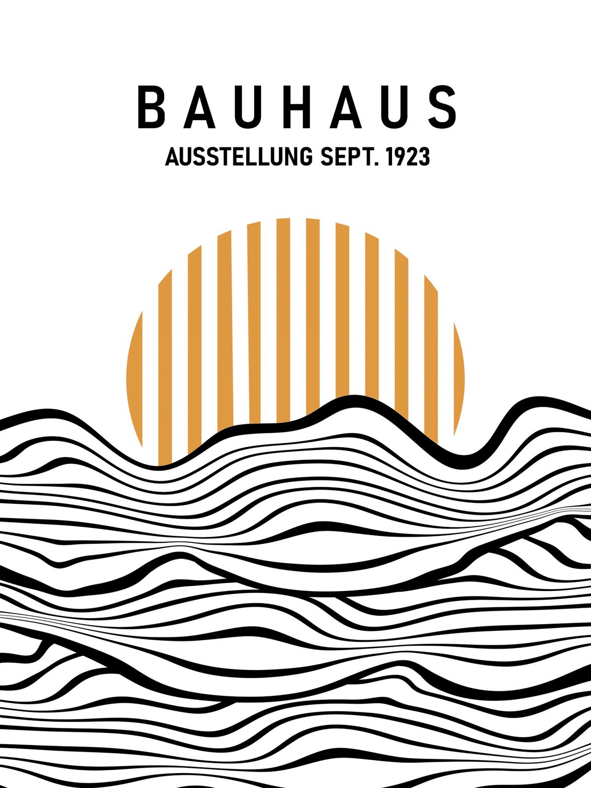 Poster - Bauhaus Ausstellung 1923