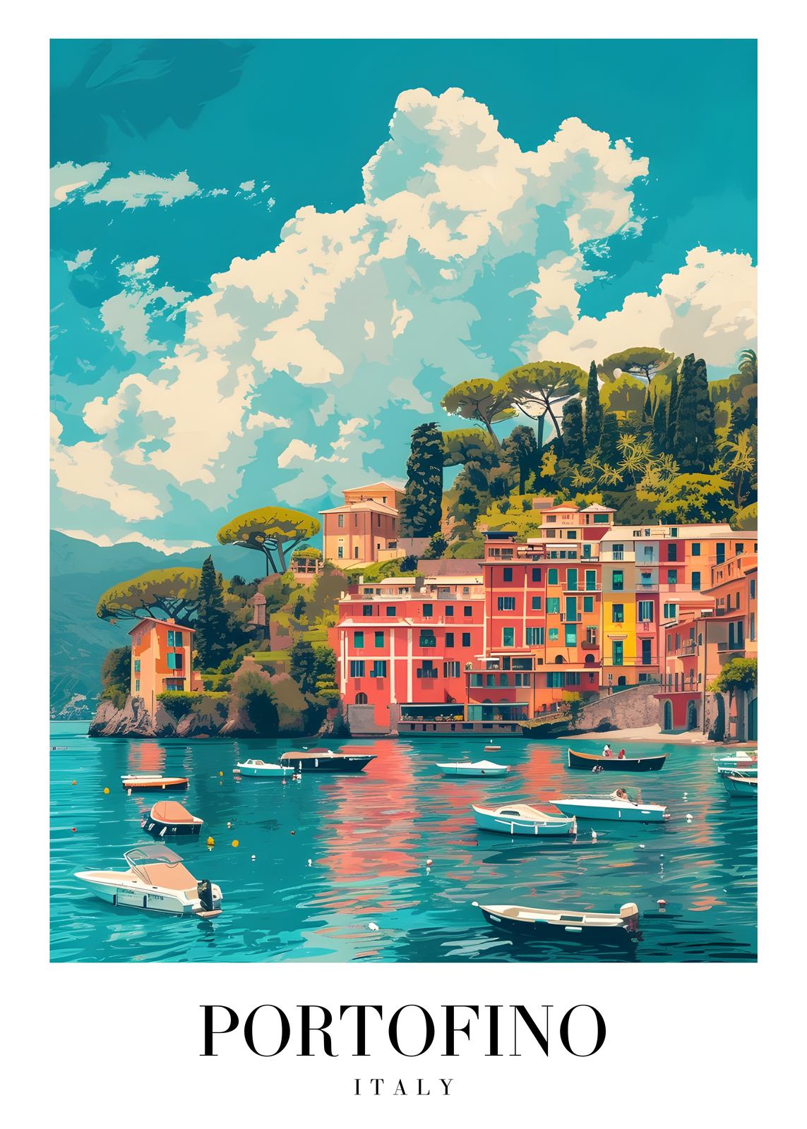 Poster - Portofino Italy
