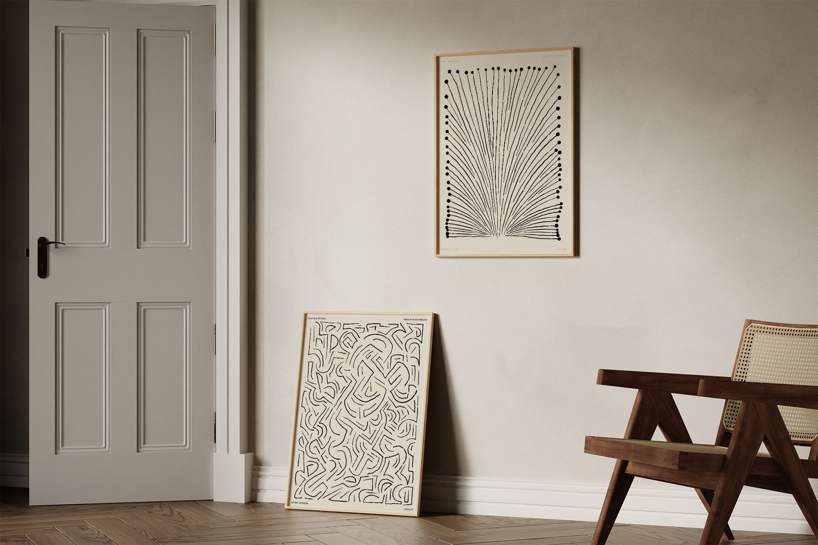 Poster - Primitive Modernism Set of 2