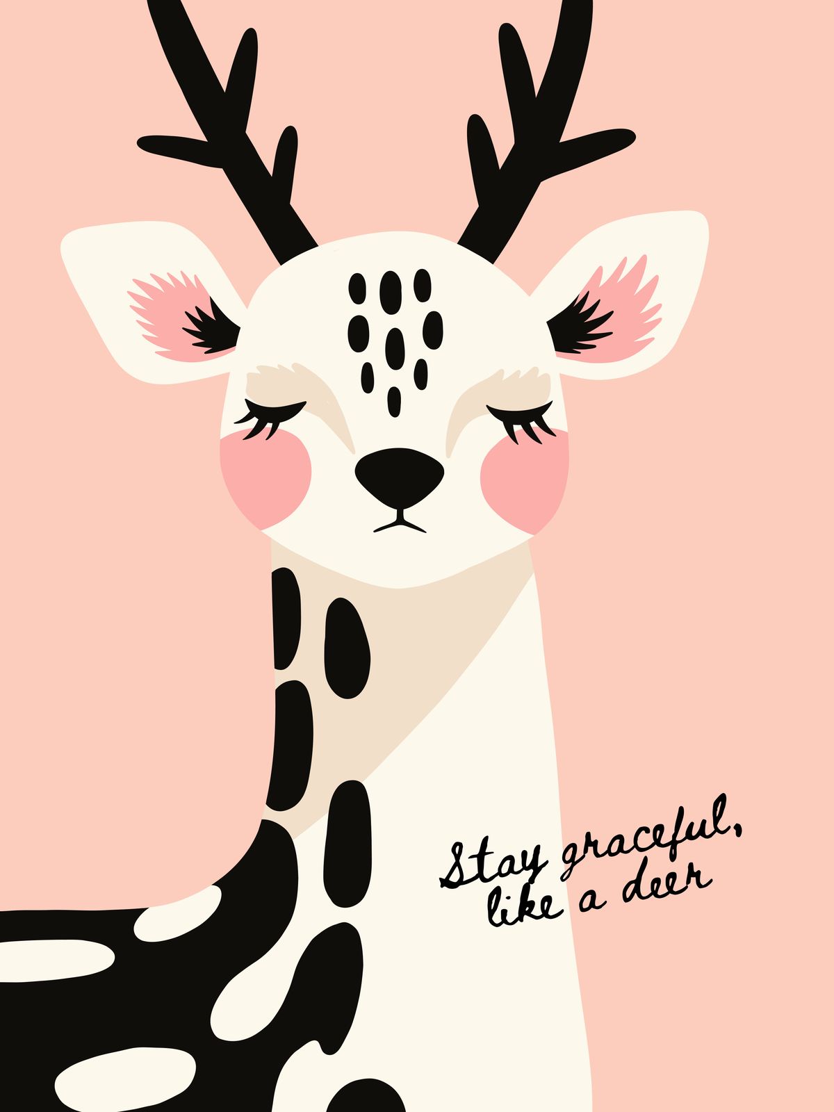 Poster - Graceful Deer