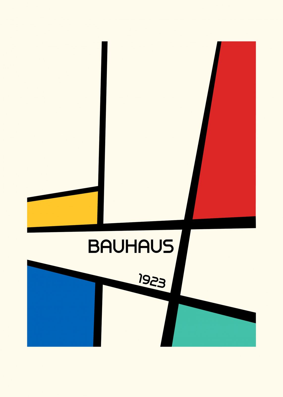 Poster - Bauhaus 1923