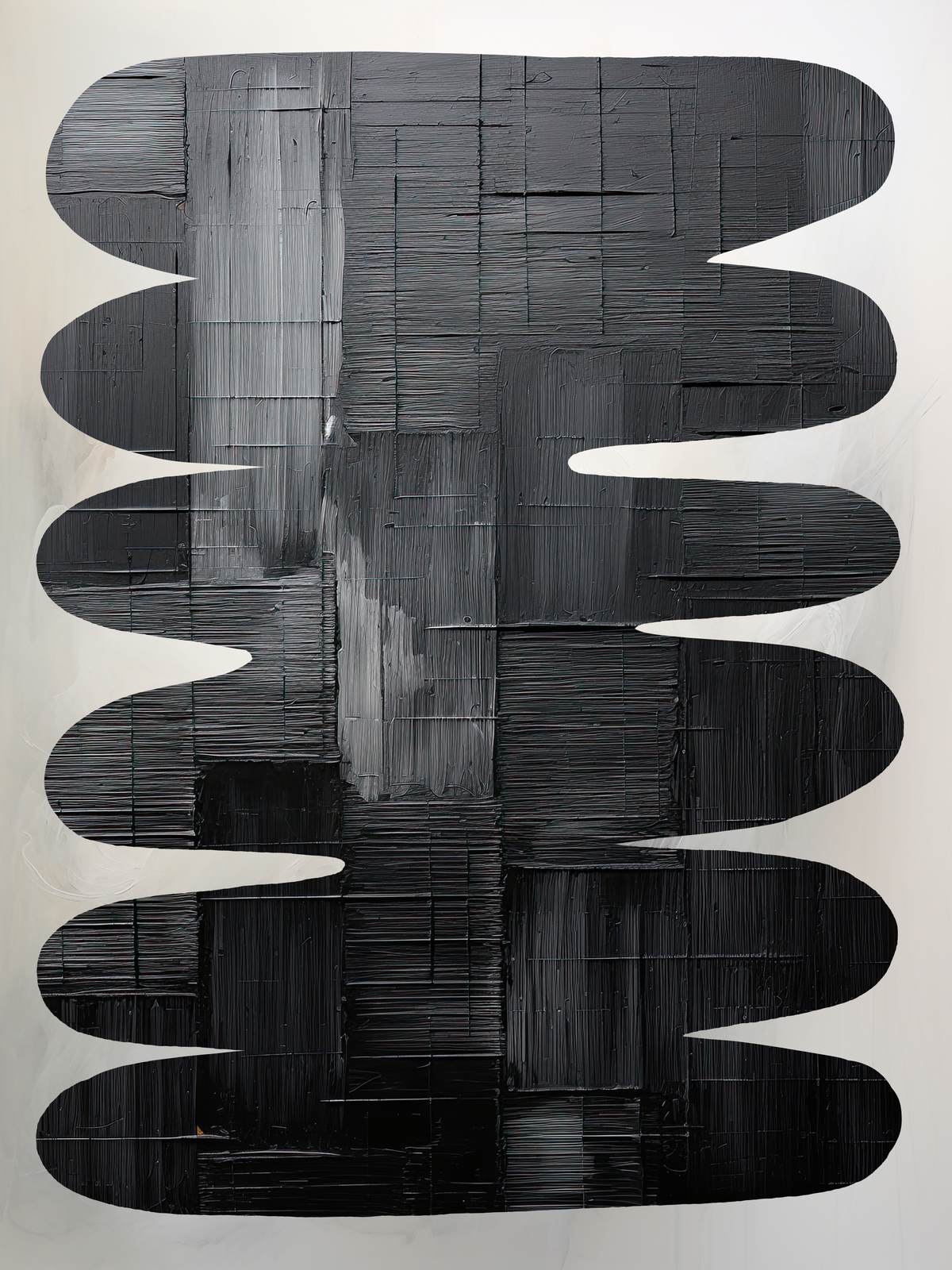Poster - Abstract Black Shapes