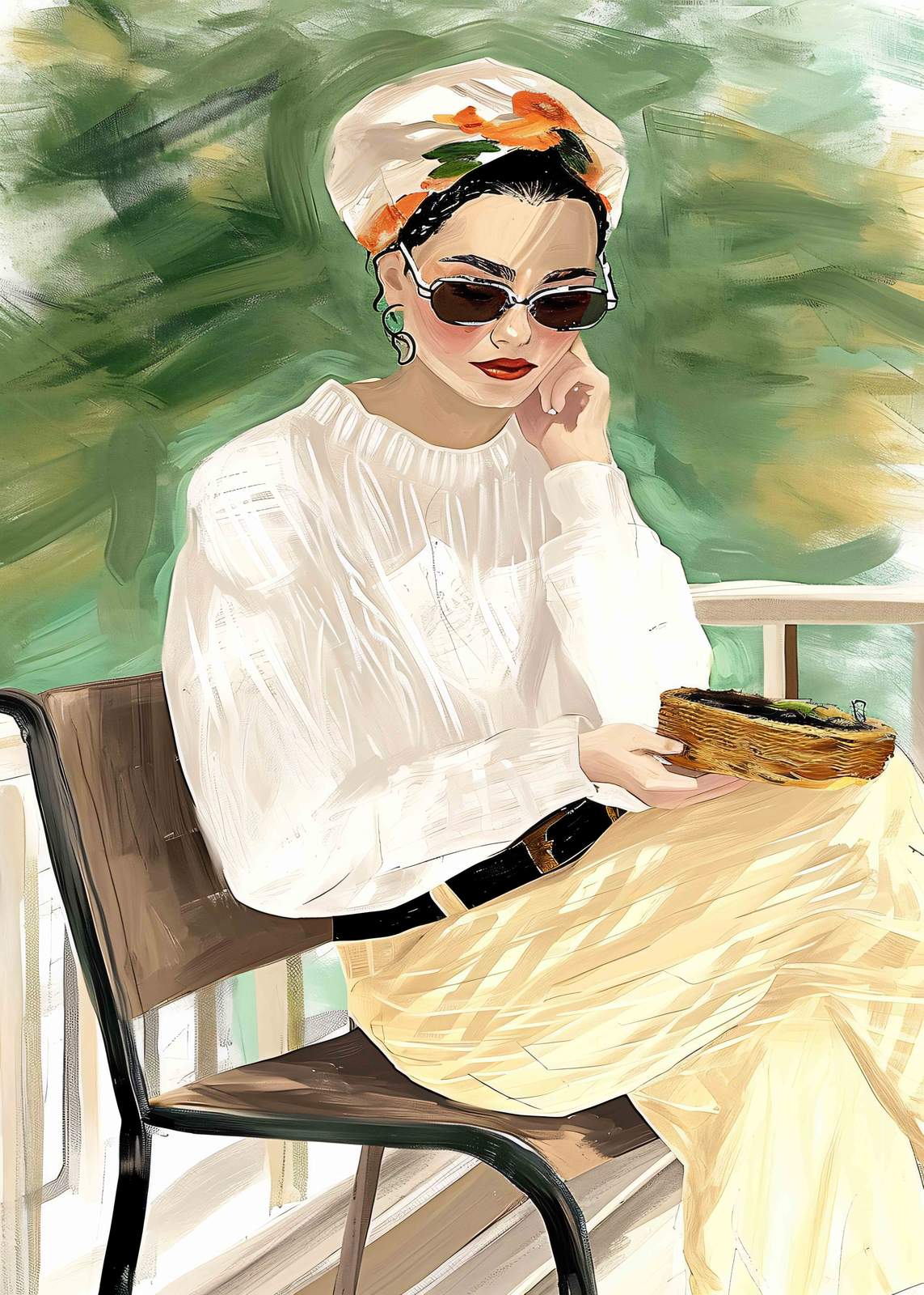 Poster - Elegant Woman Art