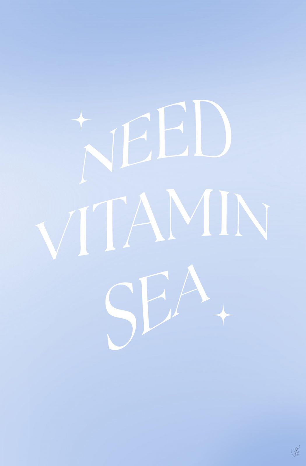 Poster - Need Vitamin Sea
