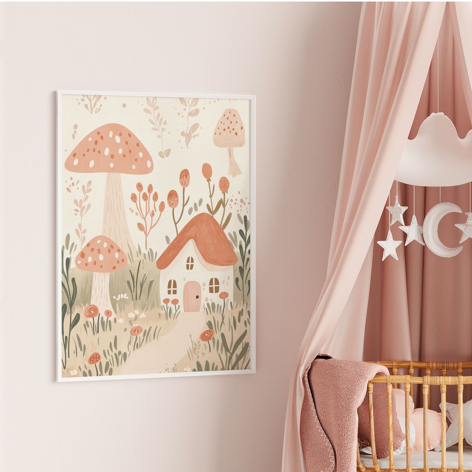 Poster - Enchanted Forest Cottage