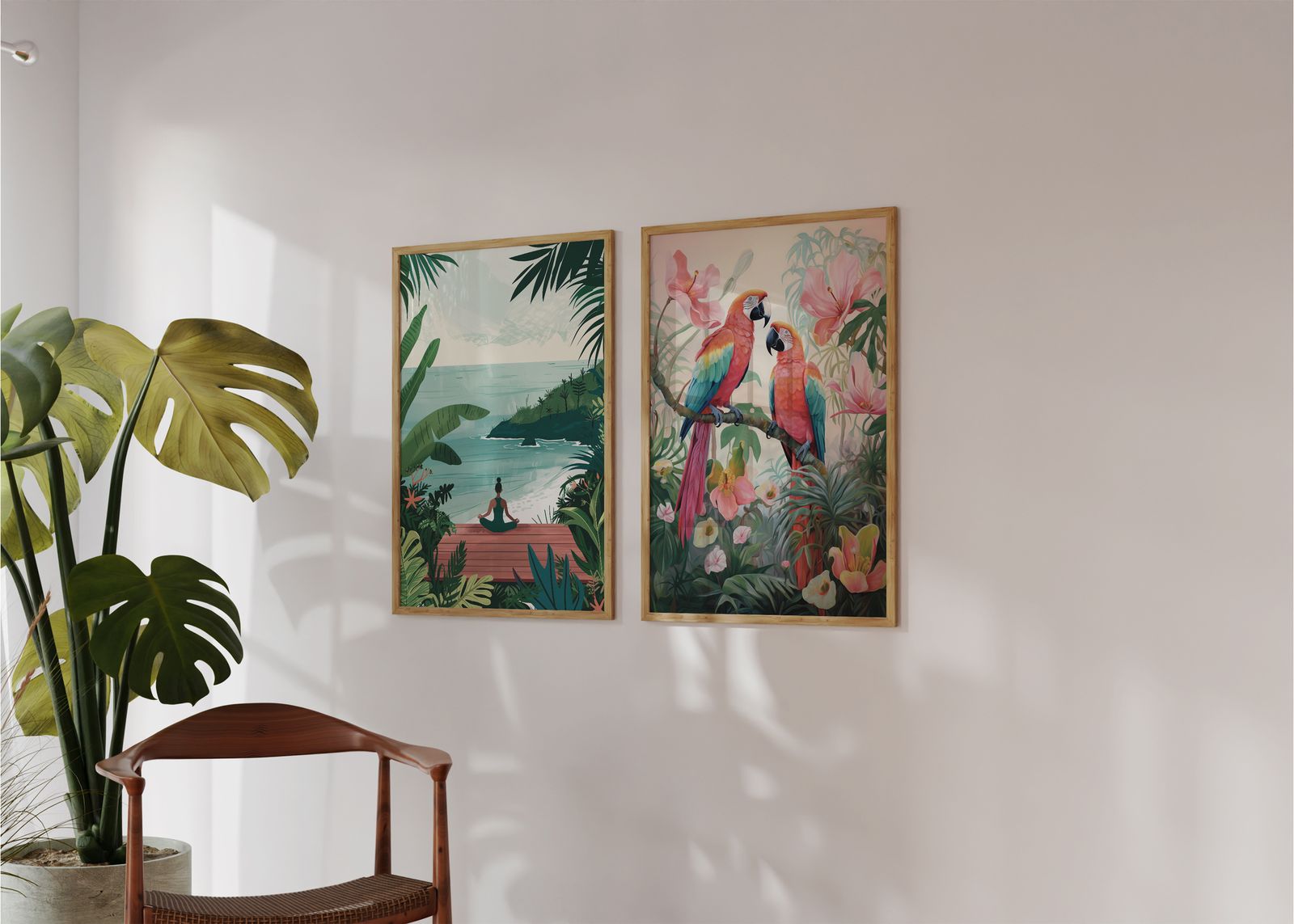 Poster - Tropical Serenity Set of 2