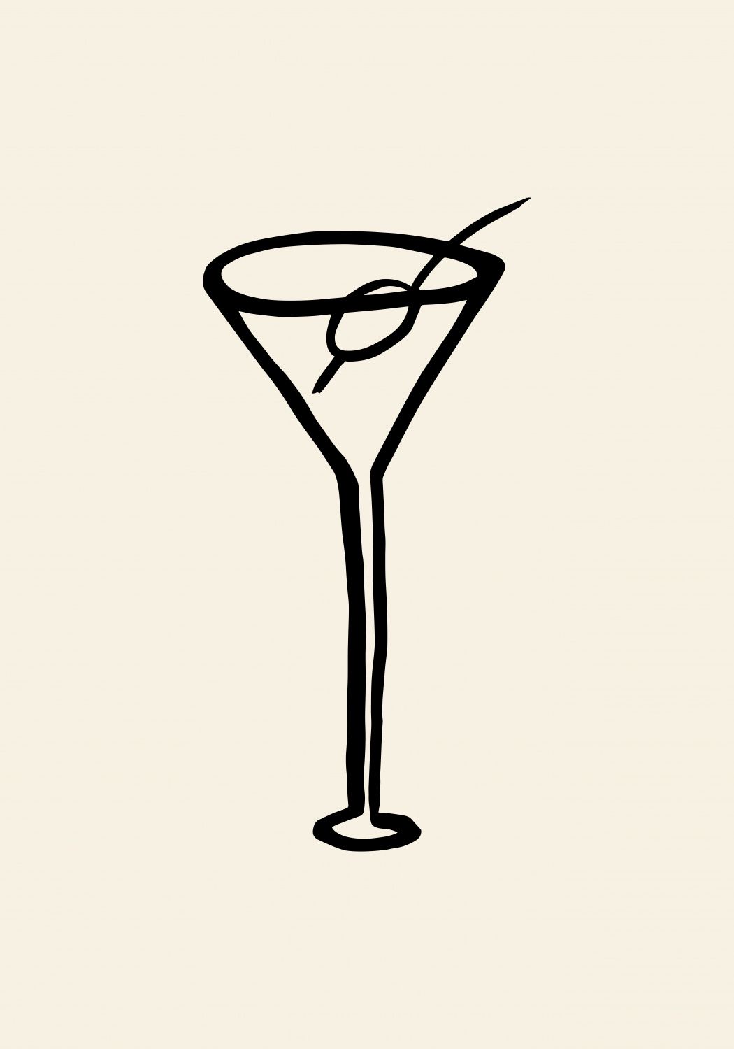Poster - Martini Art