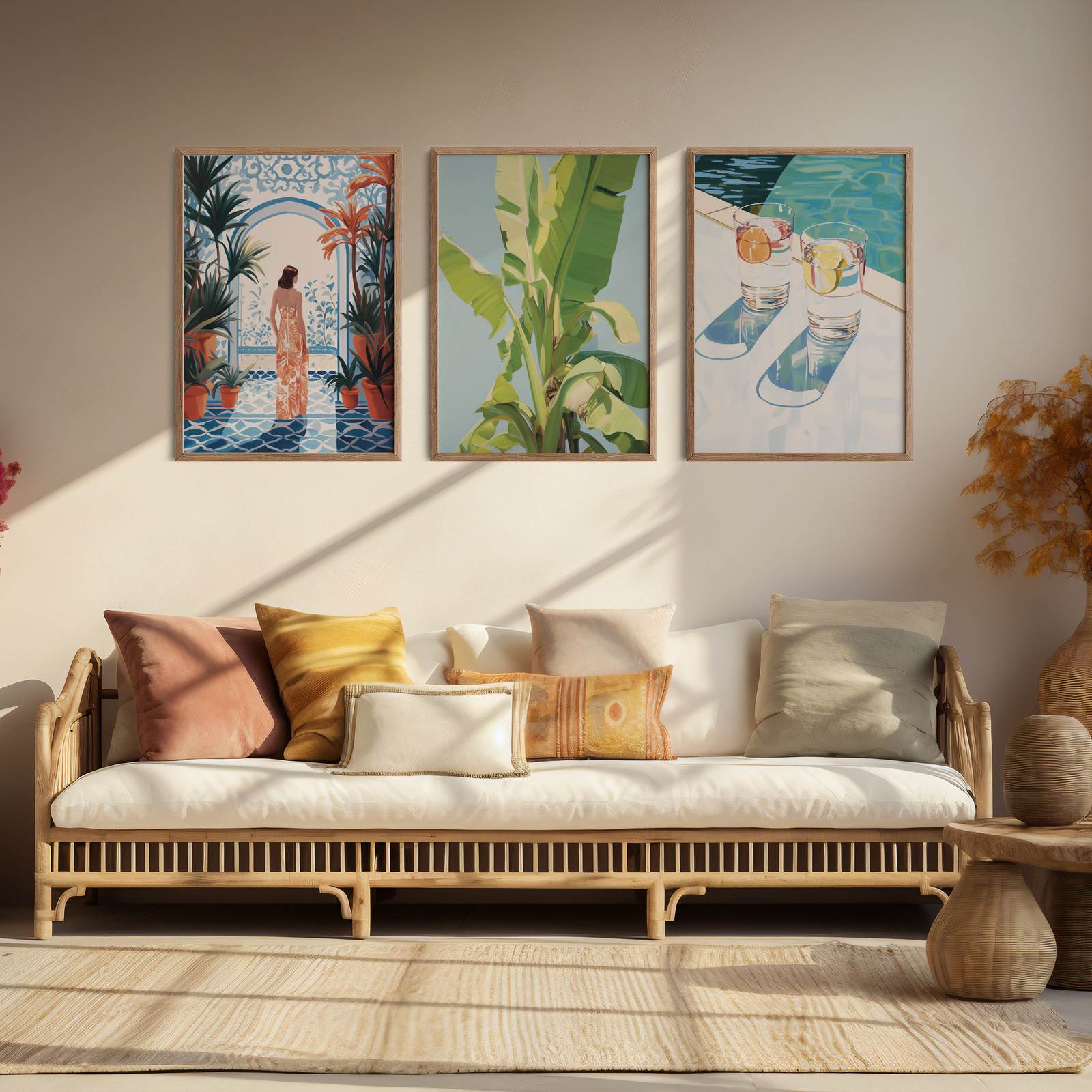 Poster - Tropical Oasis / Set of 3