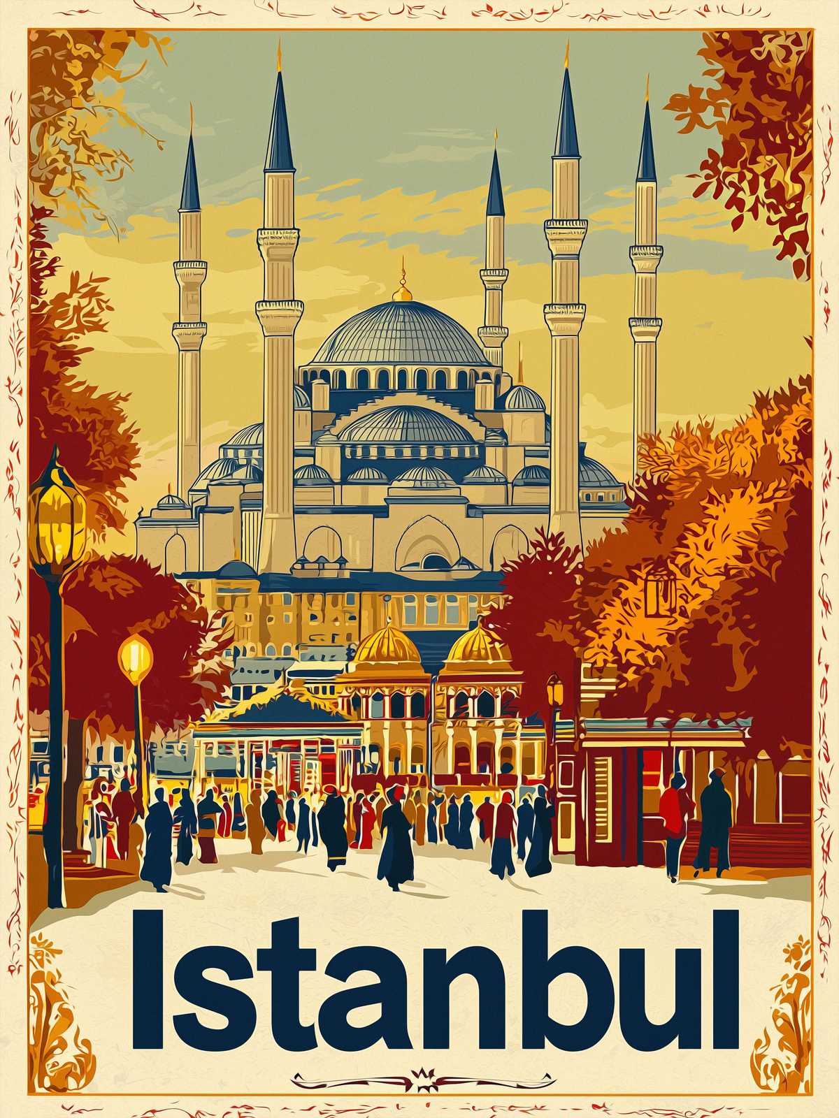 Poster - Istanbul Landscape