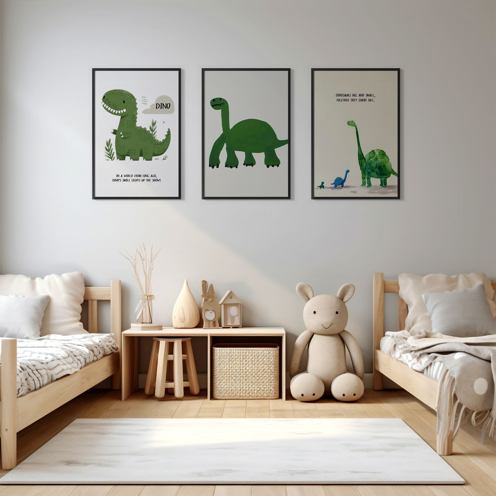 Poster - Dino Dinosaur Set / Set of 3