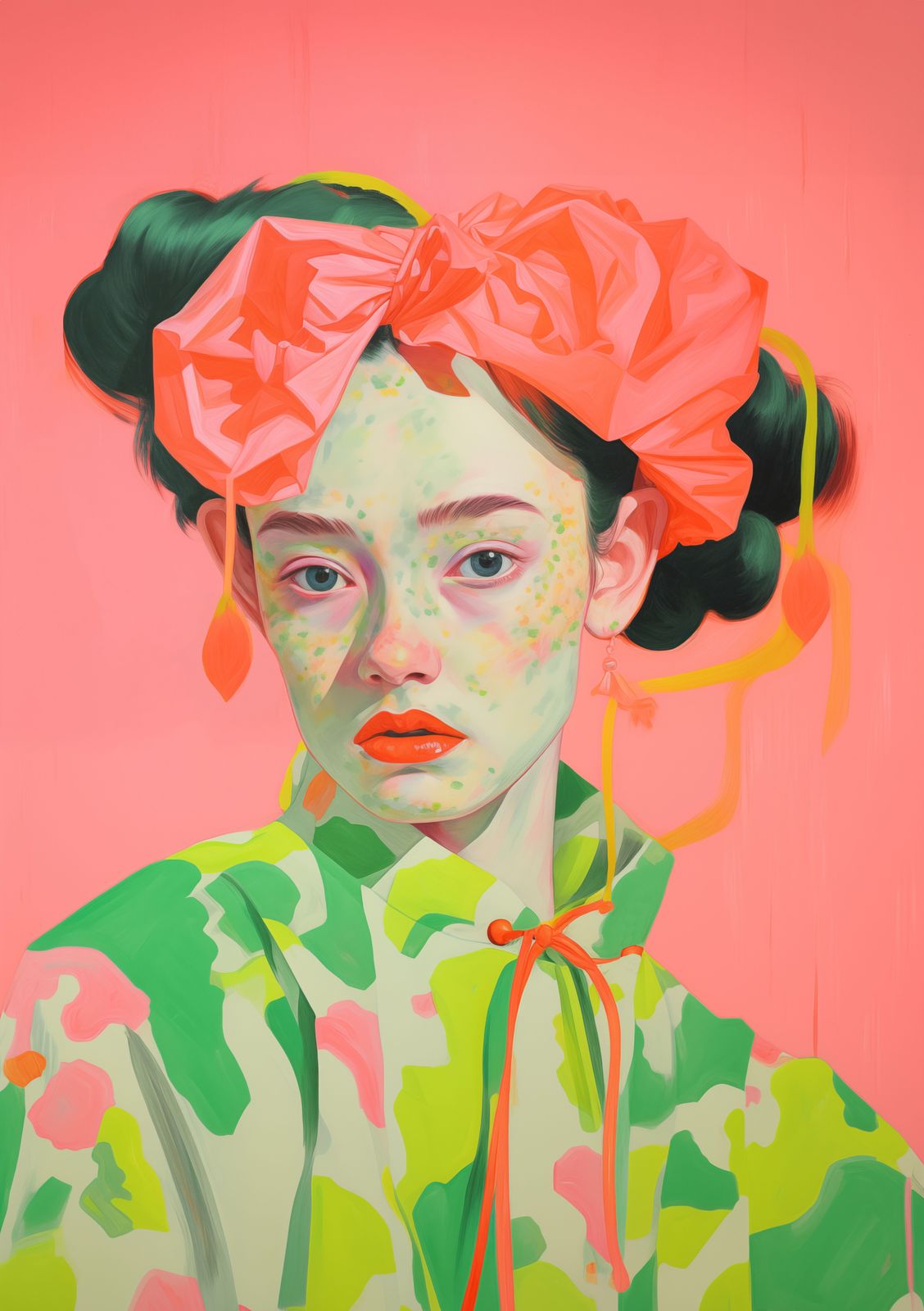 Poster - Modern Art Portrait
