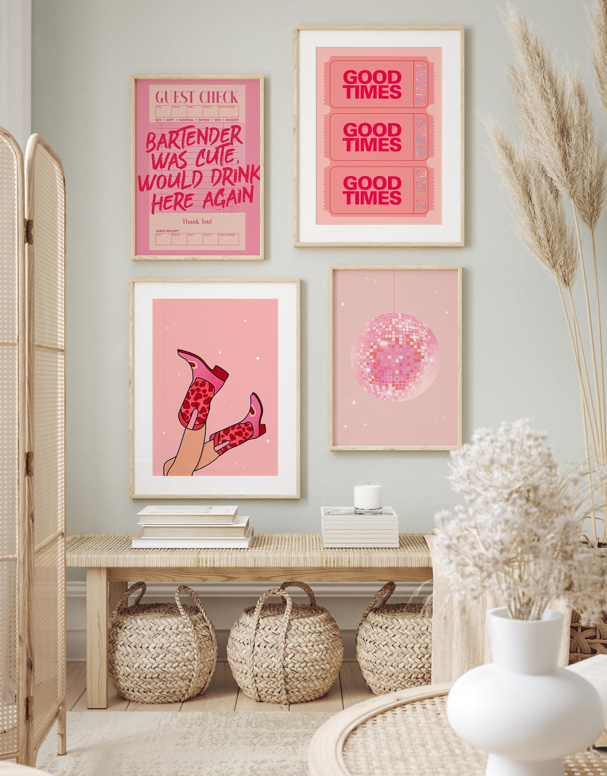 Poster - Fun Art Collection / Set of 4