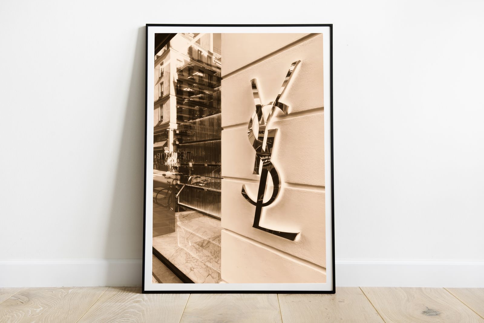 Poster - YSL Sepia Reflection