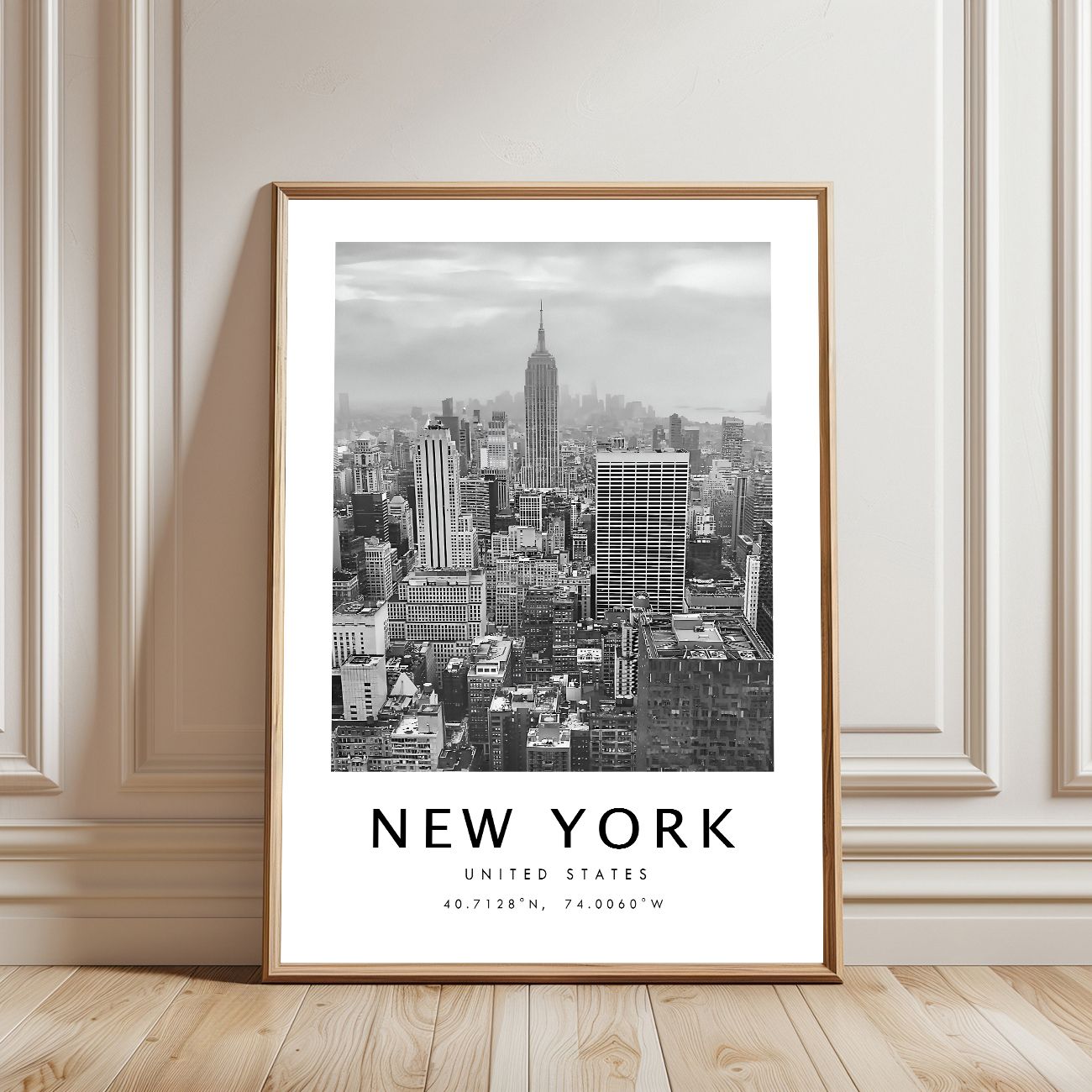 New York City Skyline Poster