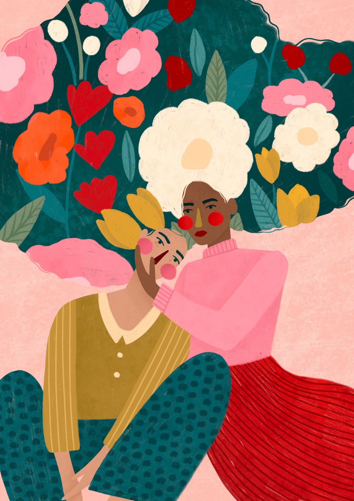 Poster - Colorful Embrace