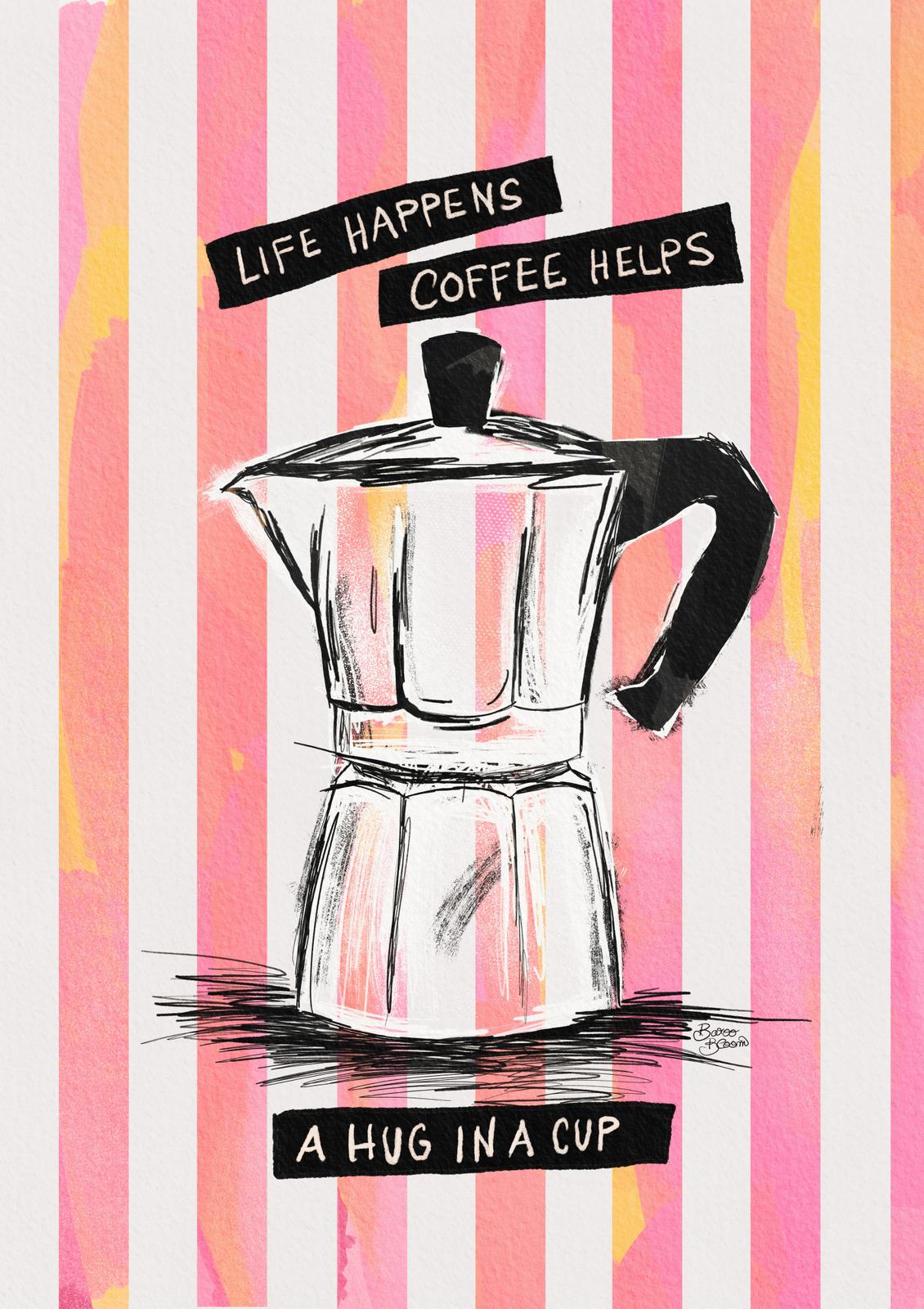 Poster - Coffee Art