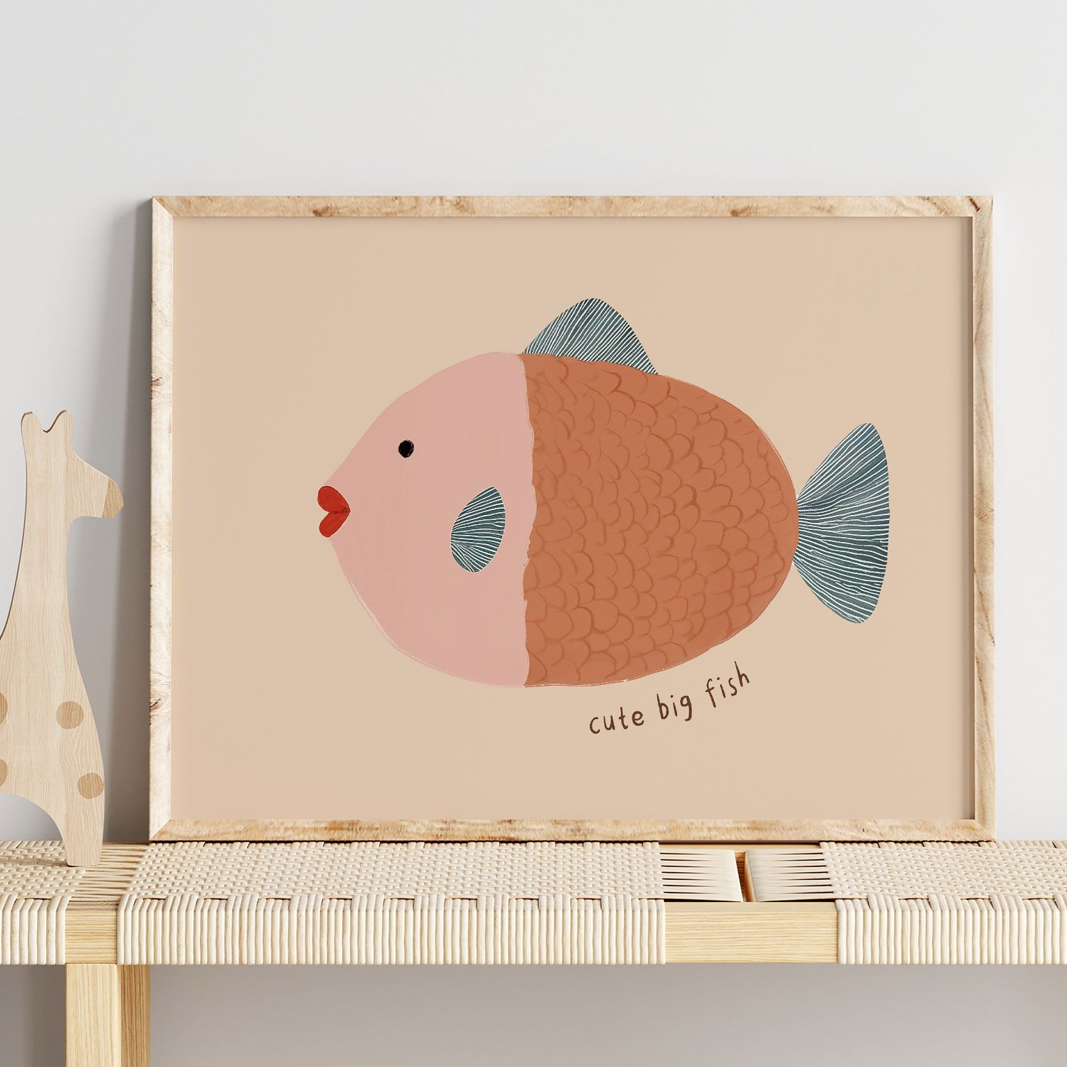 Poster - Cute Big Fish