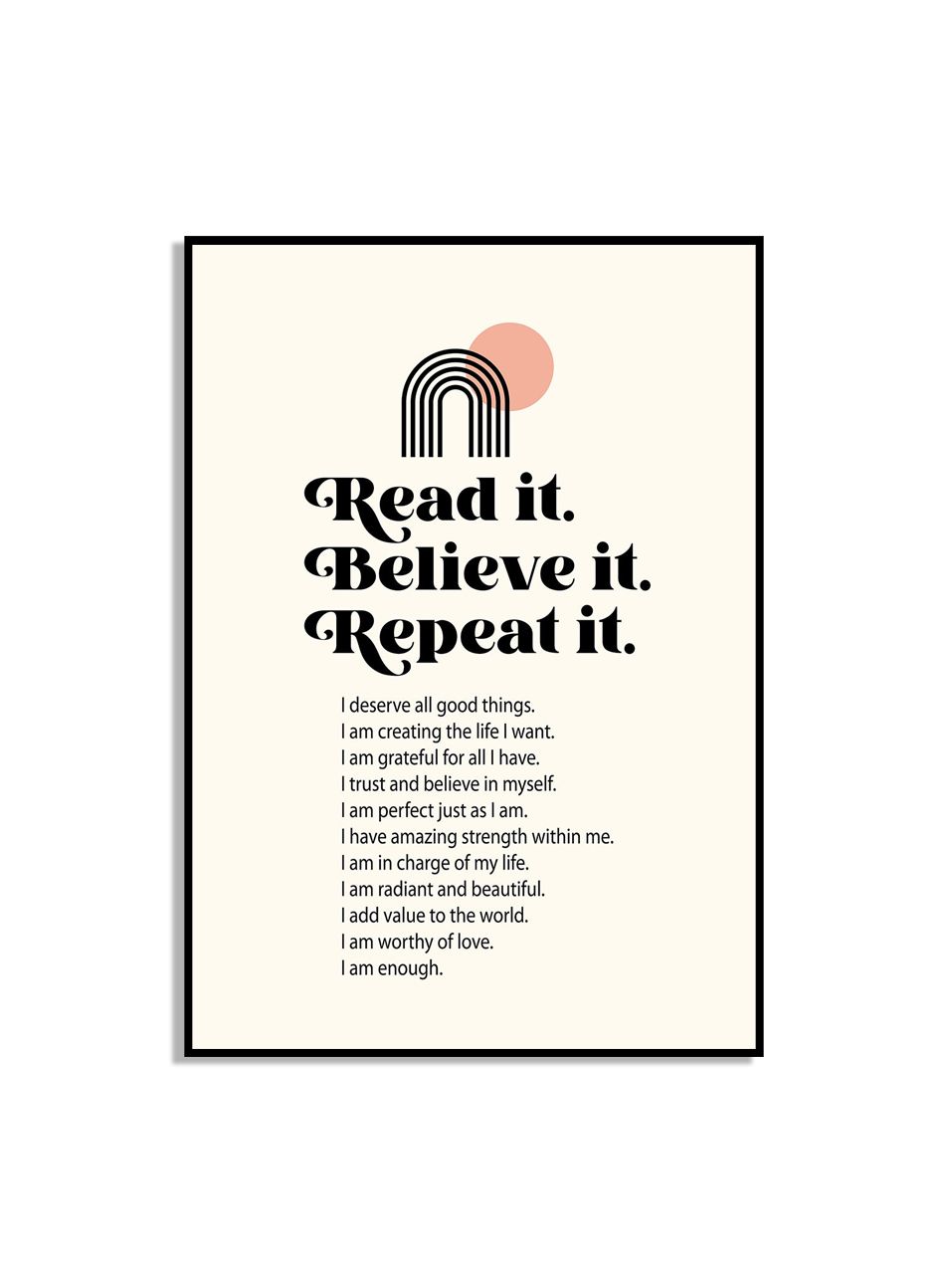 Inspirational Quote Poster
