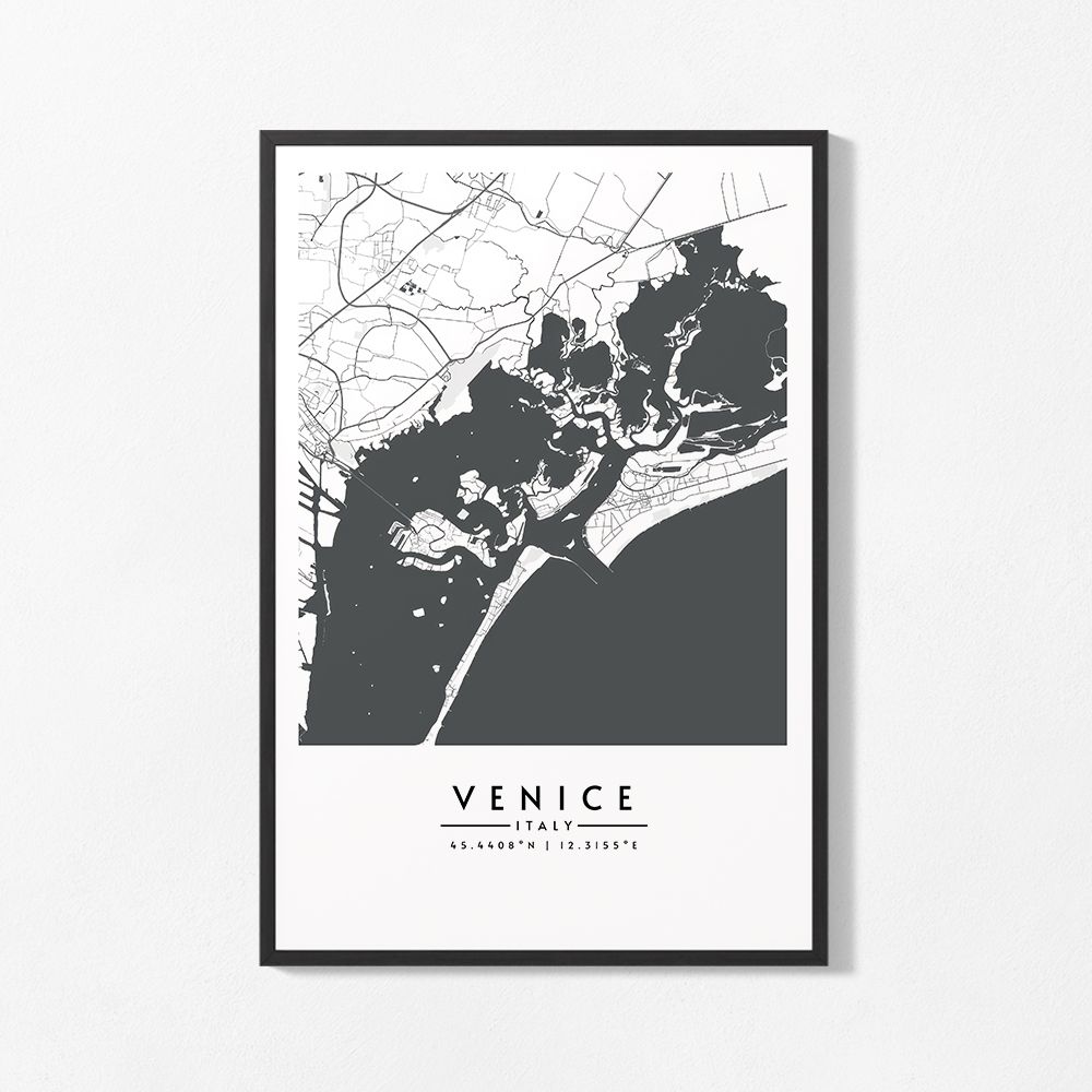 Poster - Venice Map