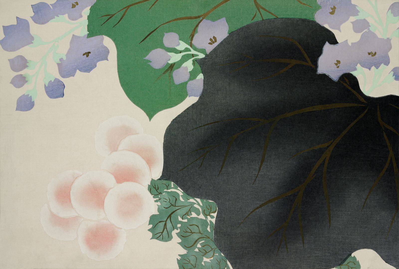 Poster - Floral Art Nouveau