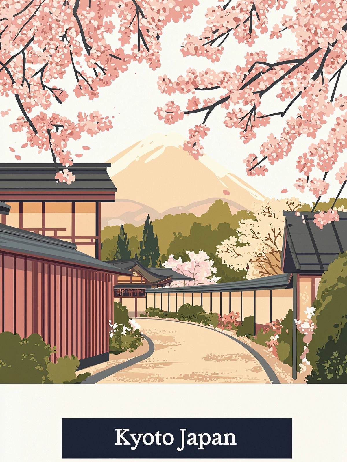 Poster - Kyoto Japan