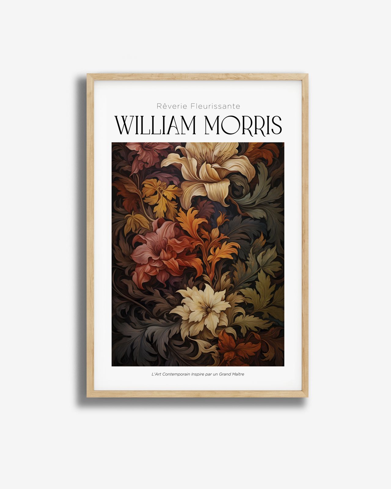 William Morris Floral Poster