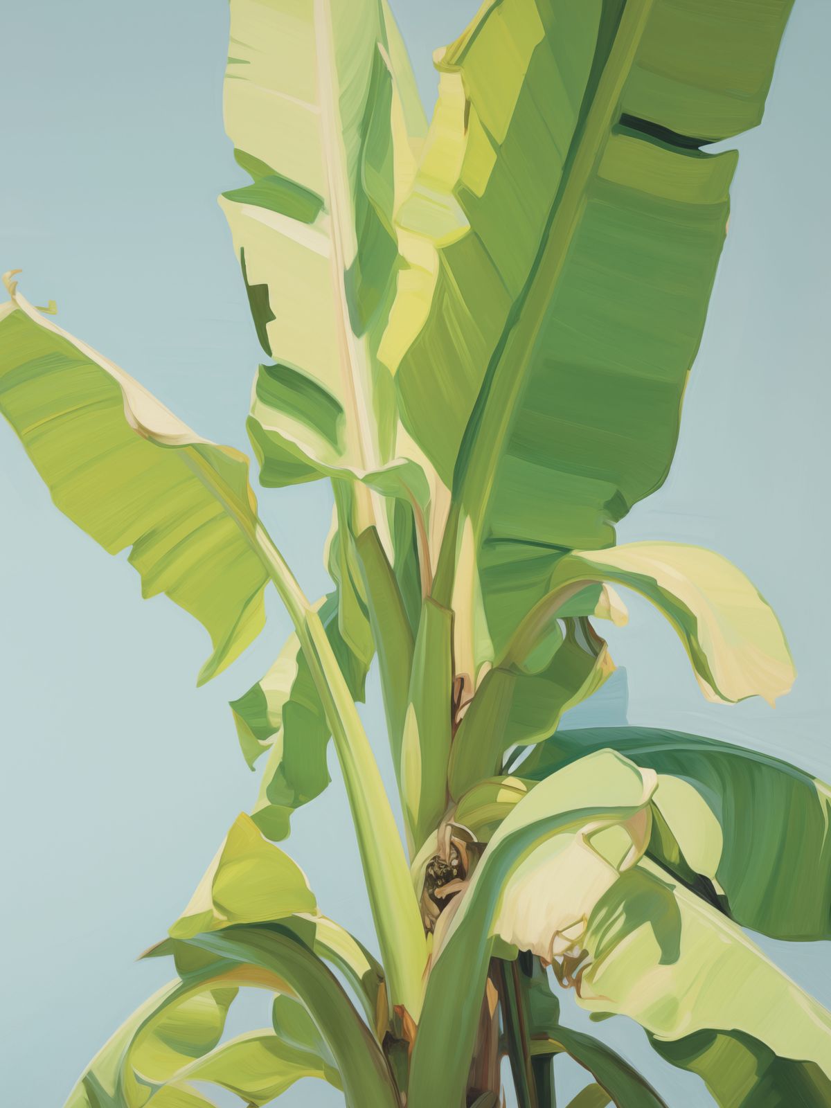 Poster - Tropical Banana Leaf