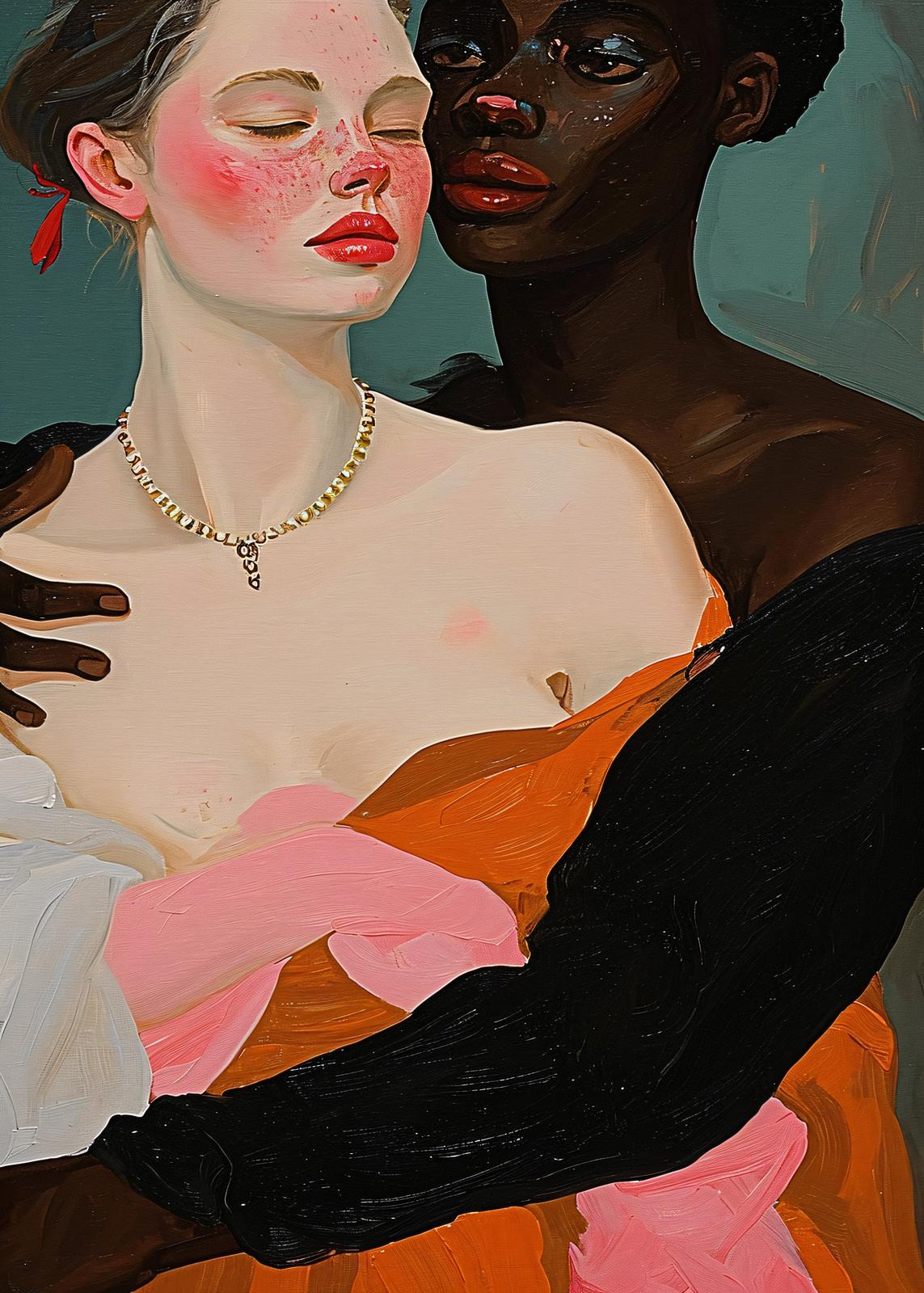 Poster - Embrace of Art
