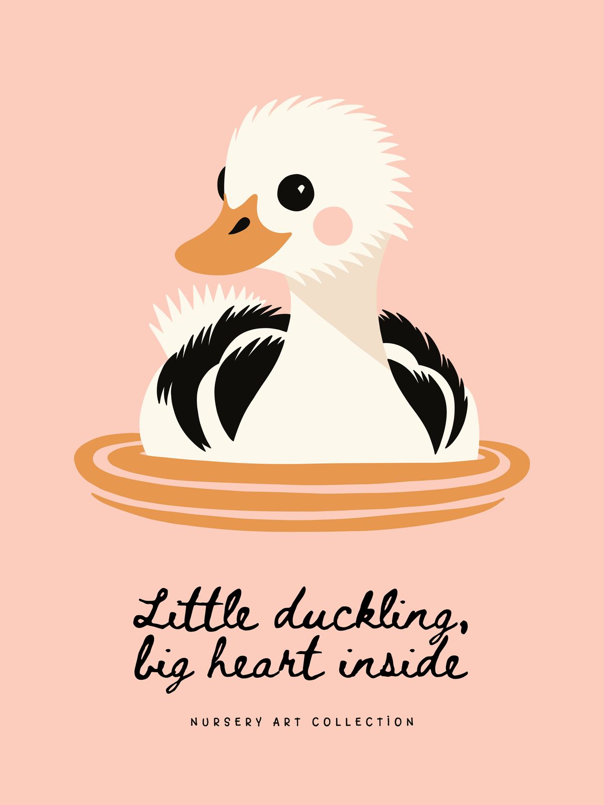 Poster - Little Duckling Illustration