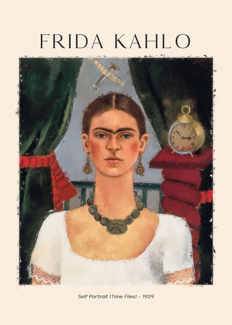 Poster - Frida Kahlo Self Portrait