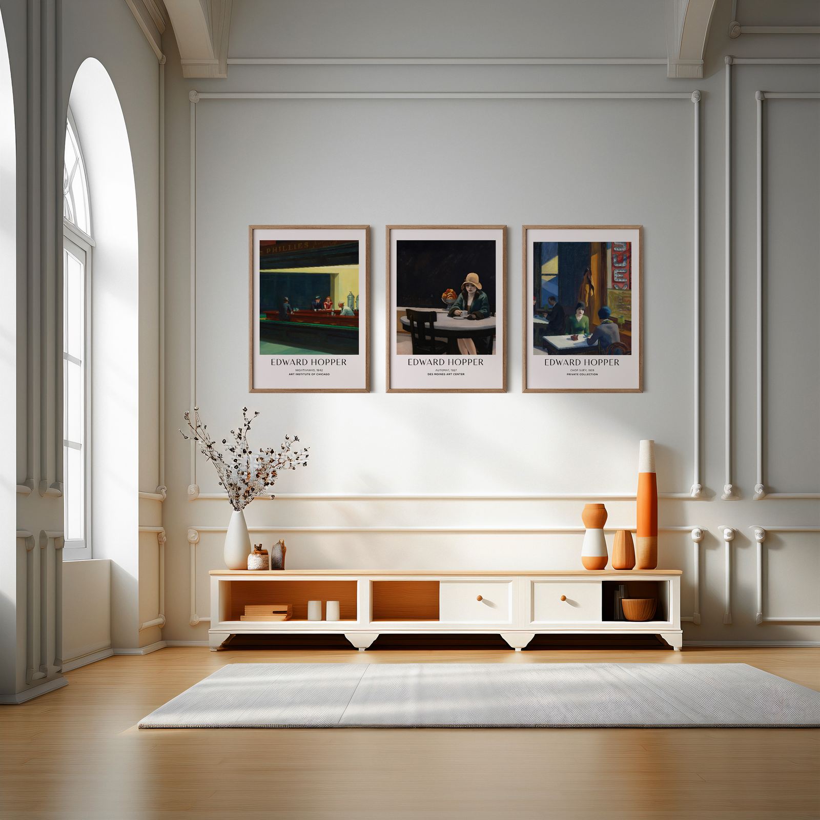 Poster - Edward Hopper Art Set of 3
