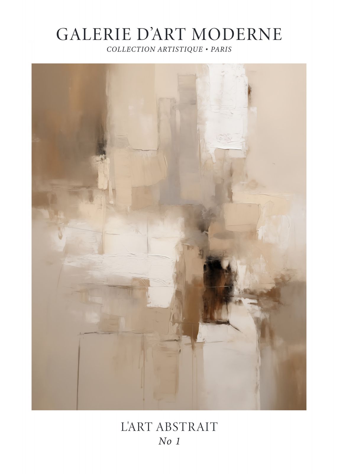 Poster - L'Art Abstrait No 1