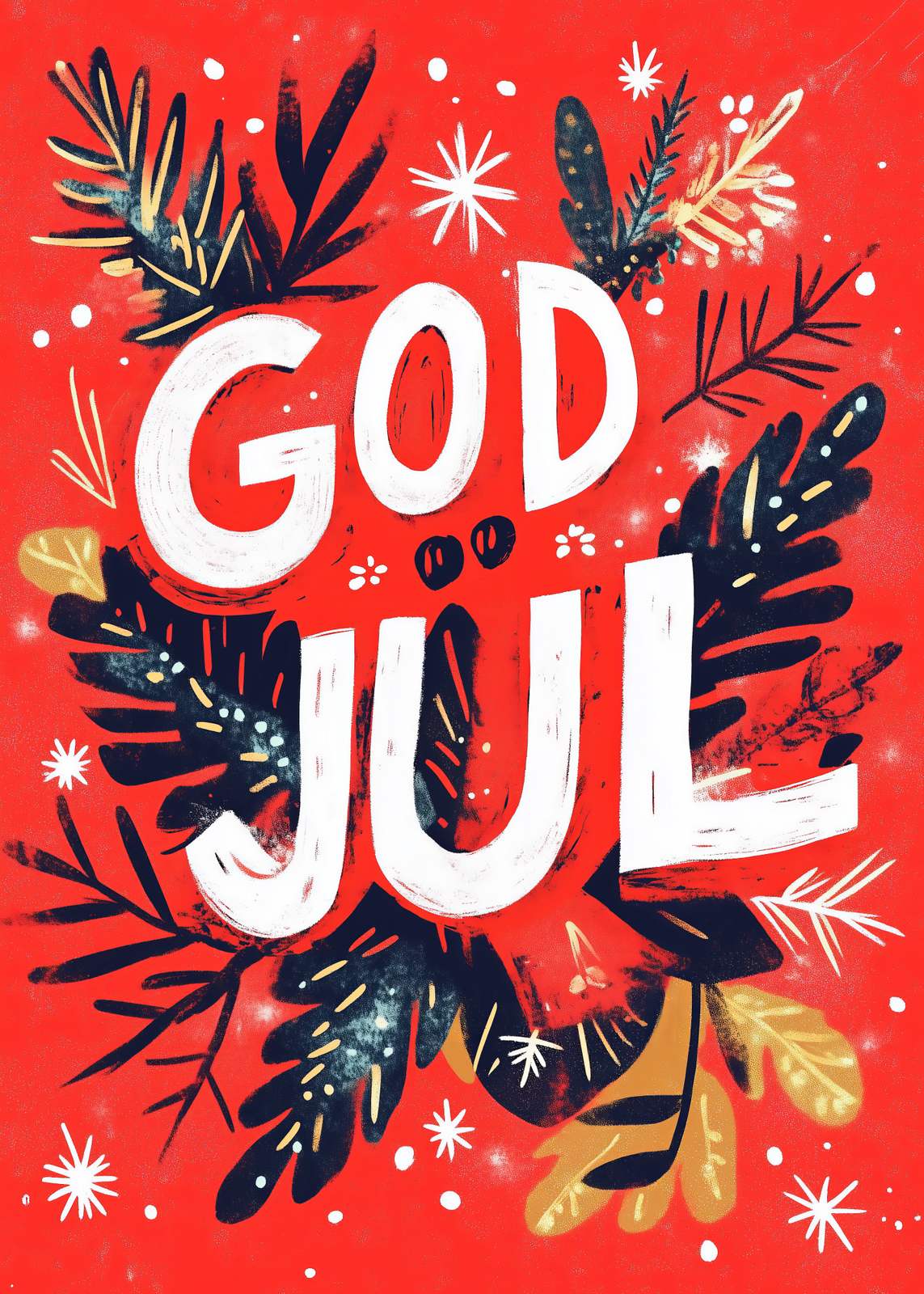 Poster - God Jul