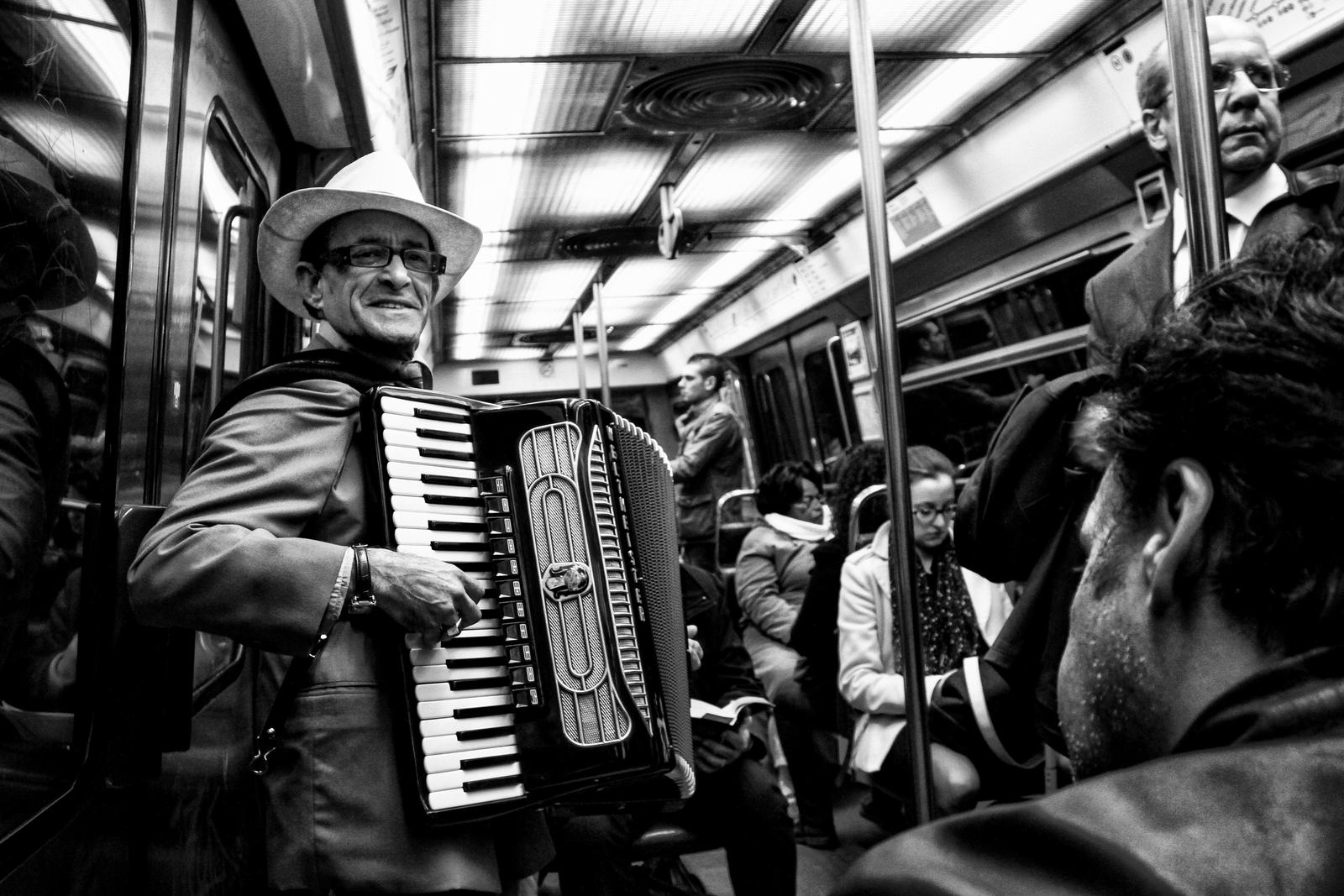 Poster - Accordion Player