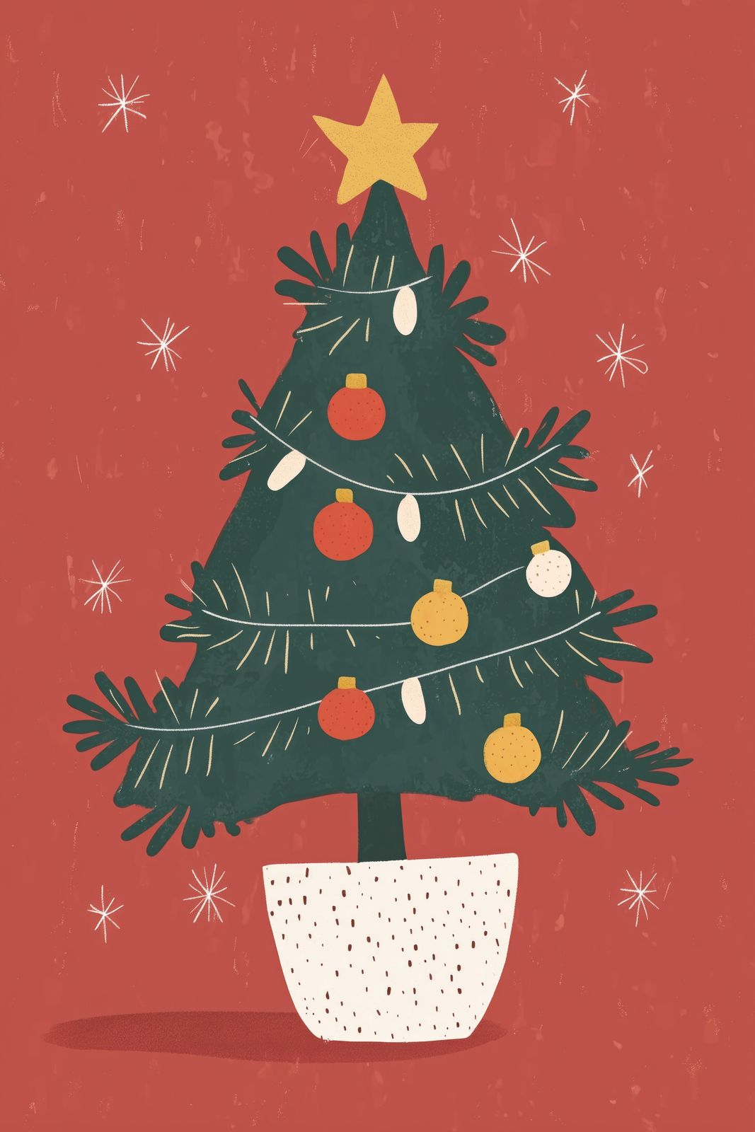 Poster - Festive Christmas Tree