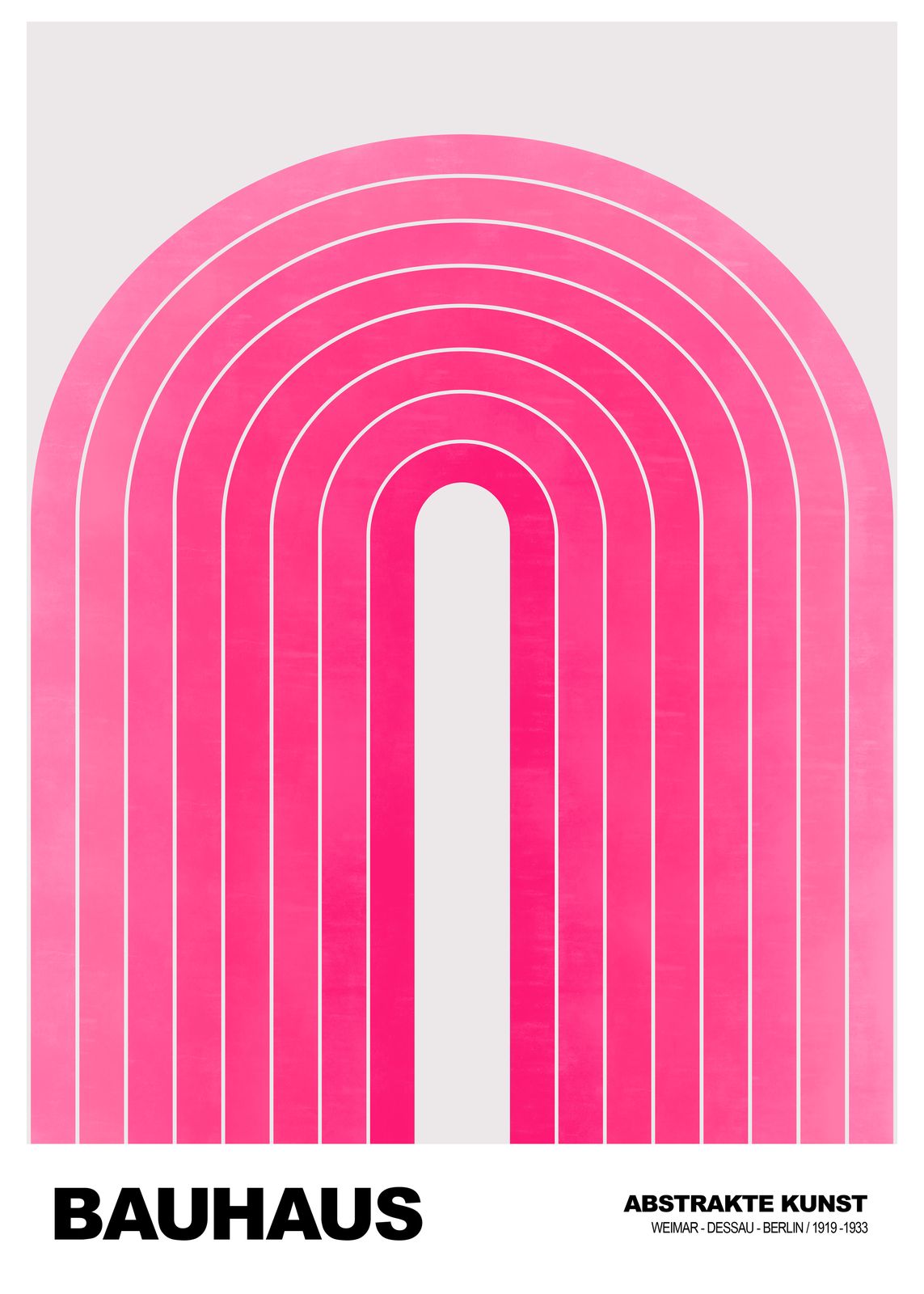 Poster - Bauhaus Abstract Art