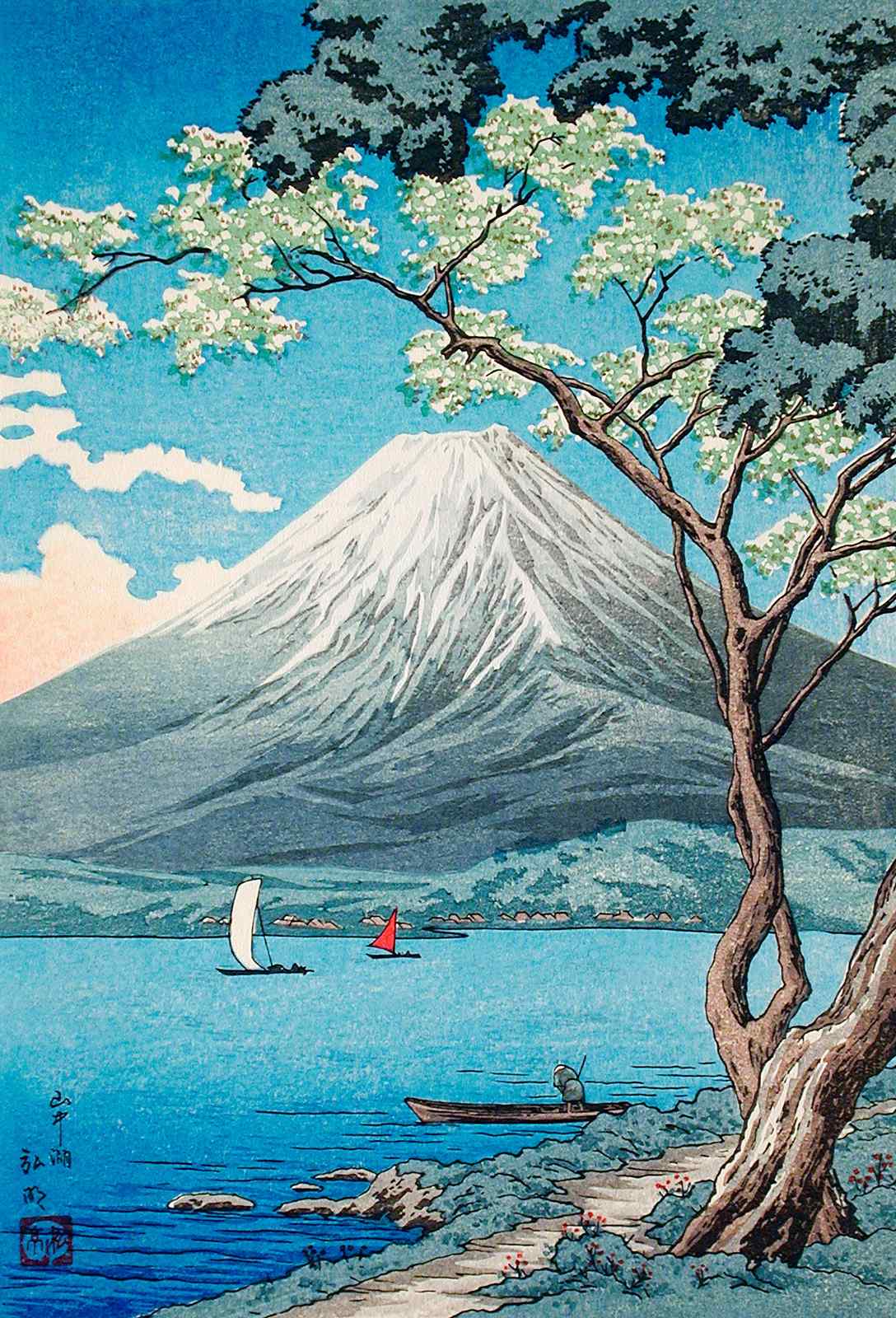 Poster - Mount Fuji in Spring