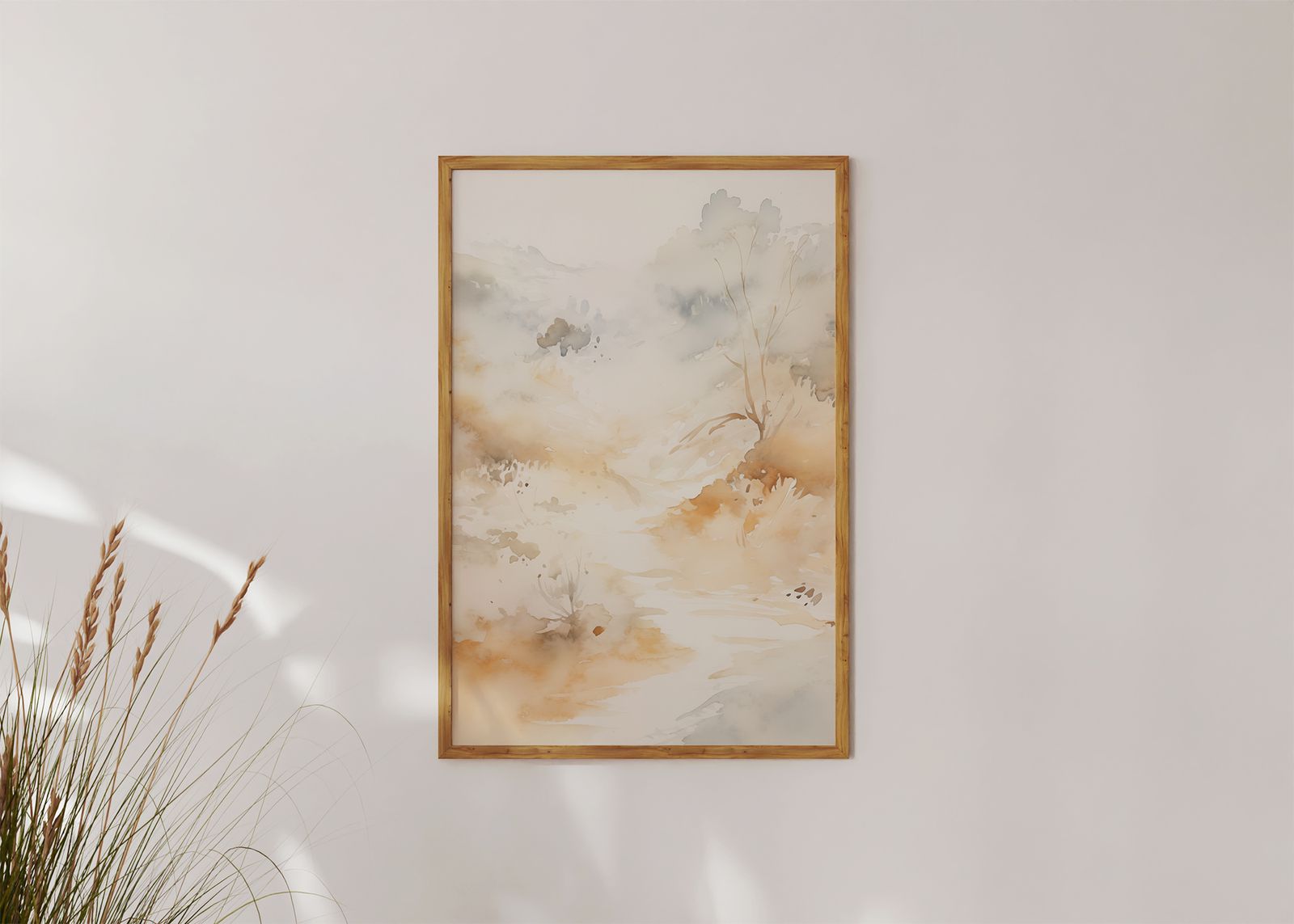 Poster - Abstract Watercolour Landscape