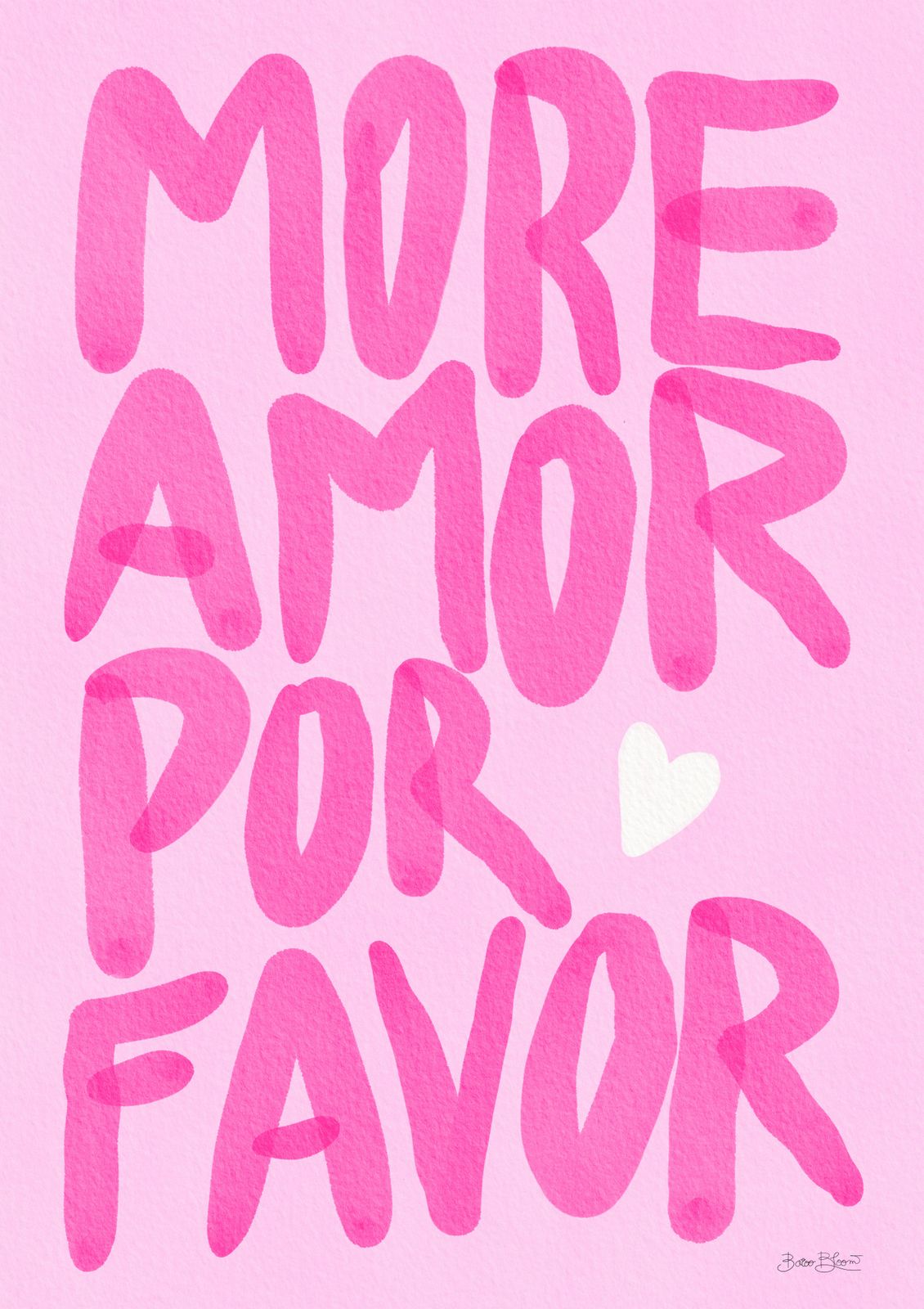 Poster - More Amor Por Favor