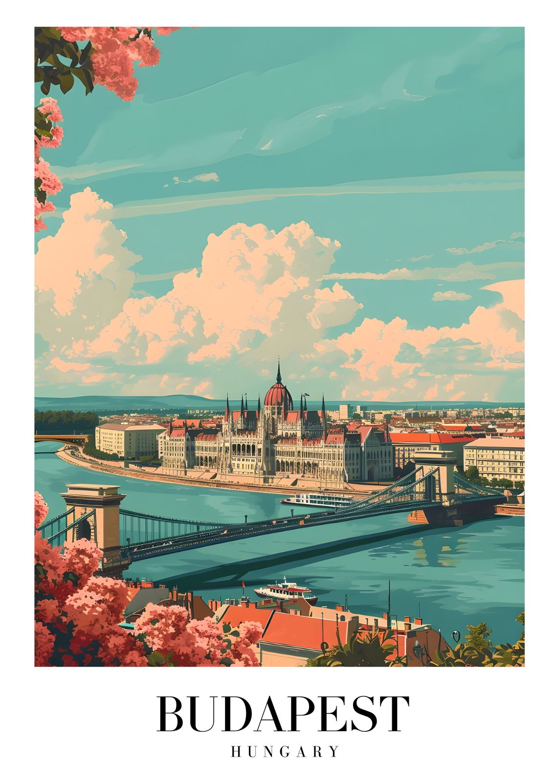 Poster - Budapest Hungary