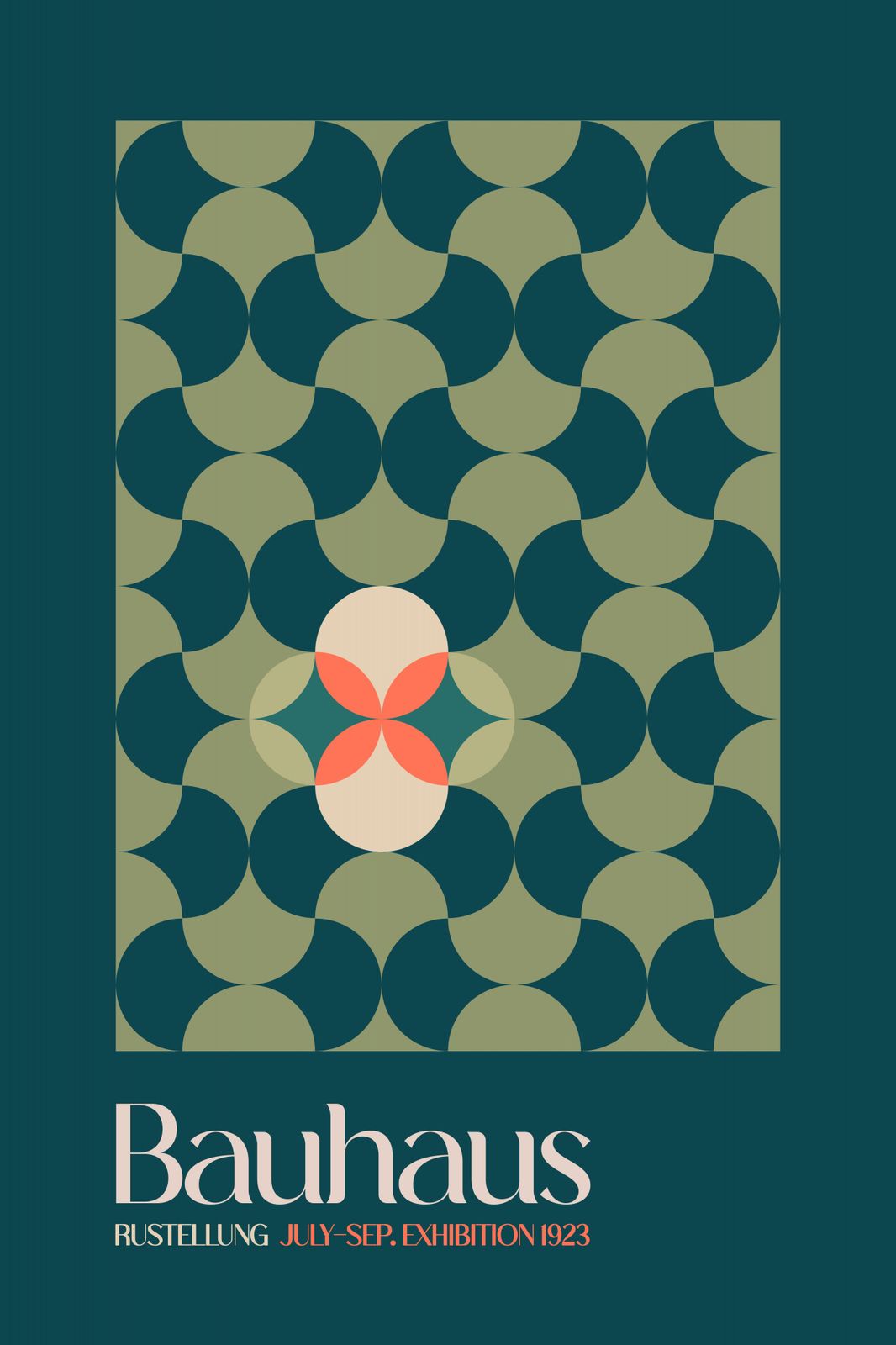 Poster - Bauhaus Exhibition Design