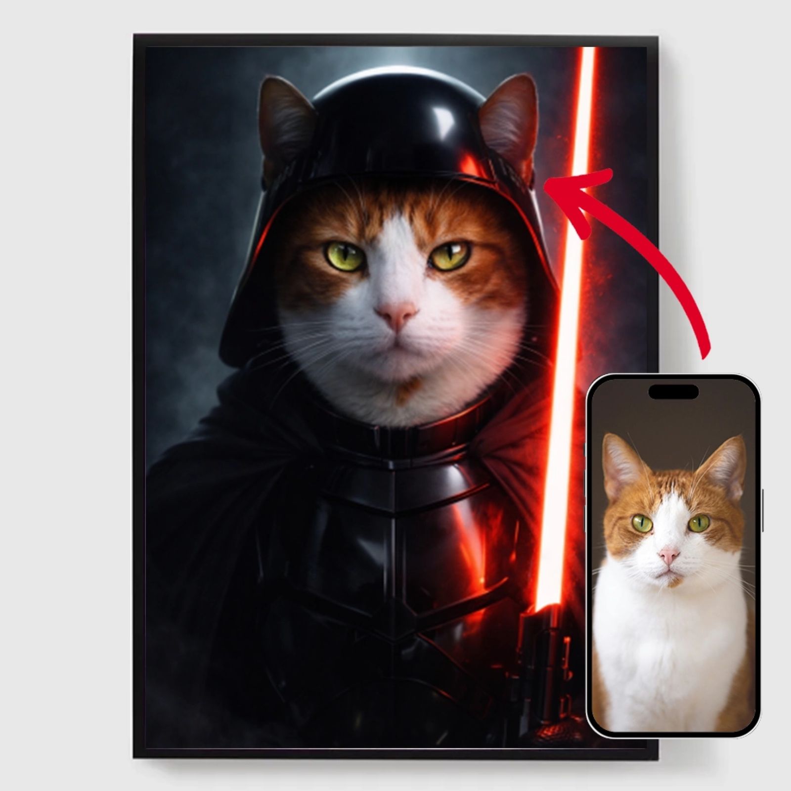 Personalised Poster - Lord of the Litter Box - AI Poster