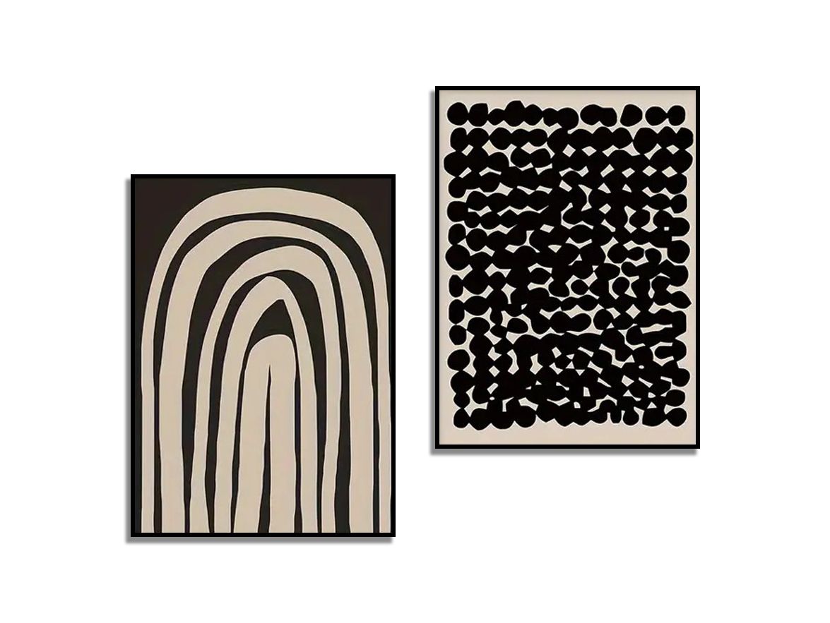 Poster - Modern Abstract Art / Set of 2
