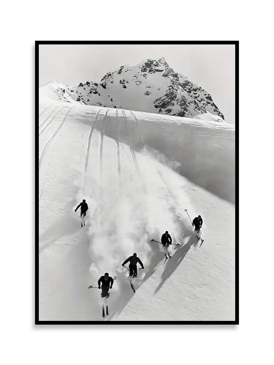 Poster - Skiing Adventure