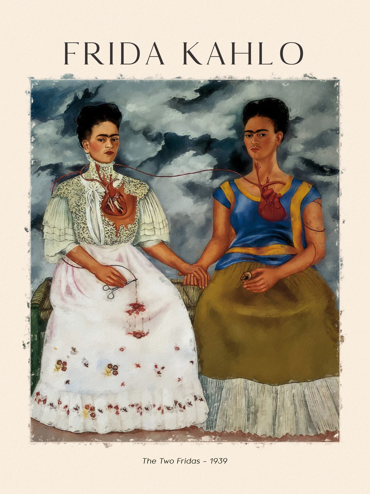 Poster - The Two Fridas by Frida Kahlo