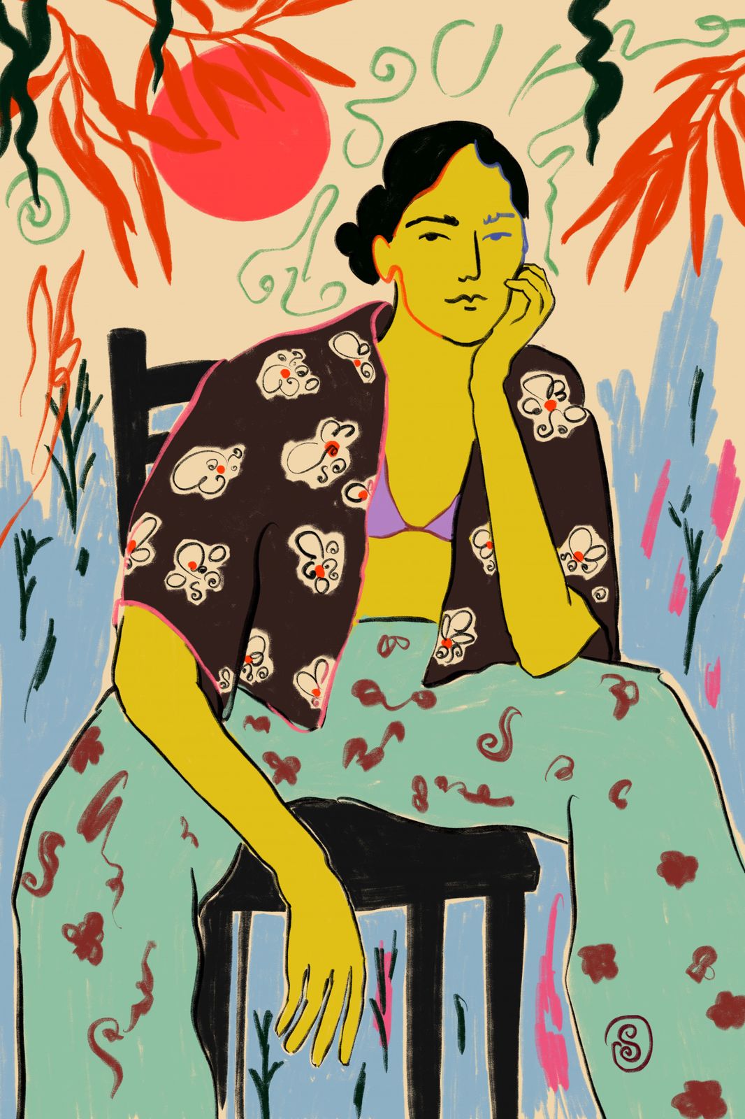 Poster - Tranquil Contemplation