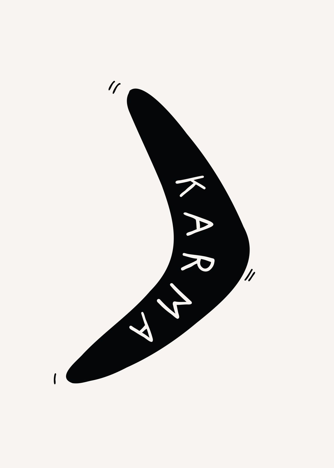 Poster - Karma Boomerang