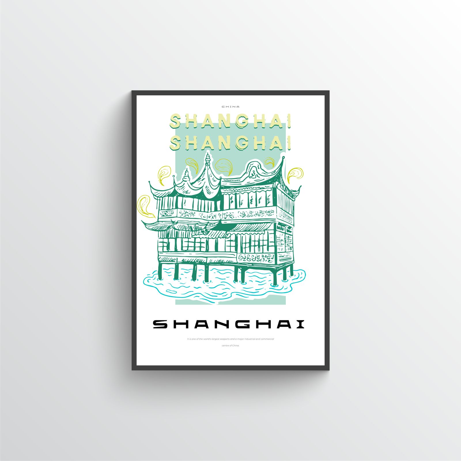 Shanghai Architecture Poster