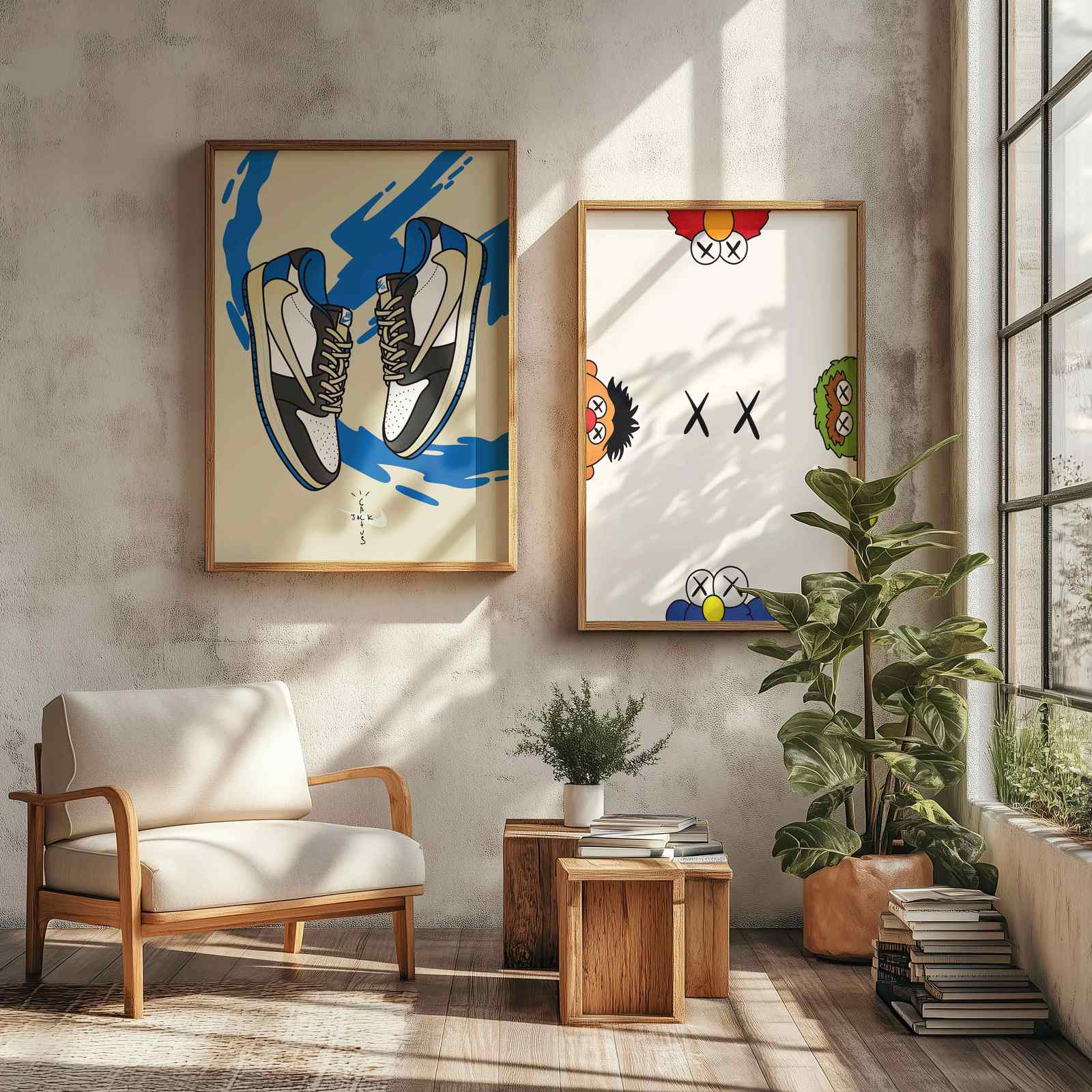 Poster - Cactus Jack Sneakers / Set of 2